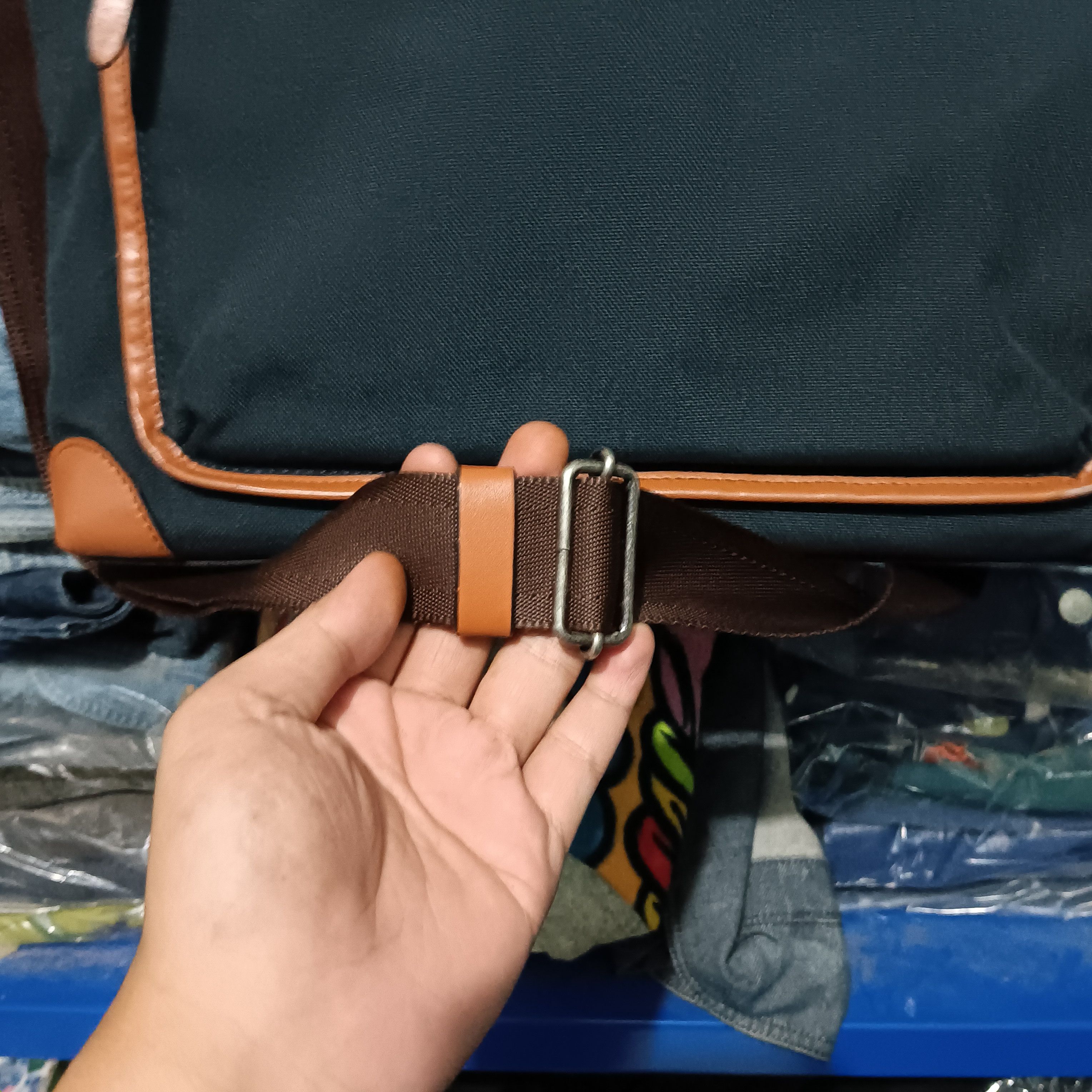 Japanese Brand × Takeo Kikuchi Takeo kikuchi leather formal sling bag Size ONE SIZE - 5 Thumbnail