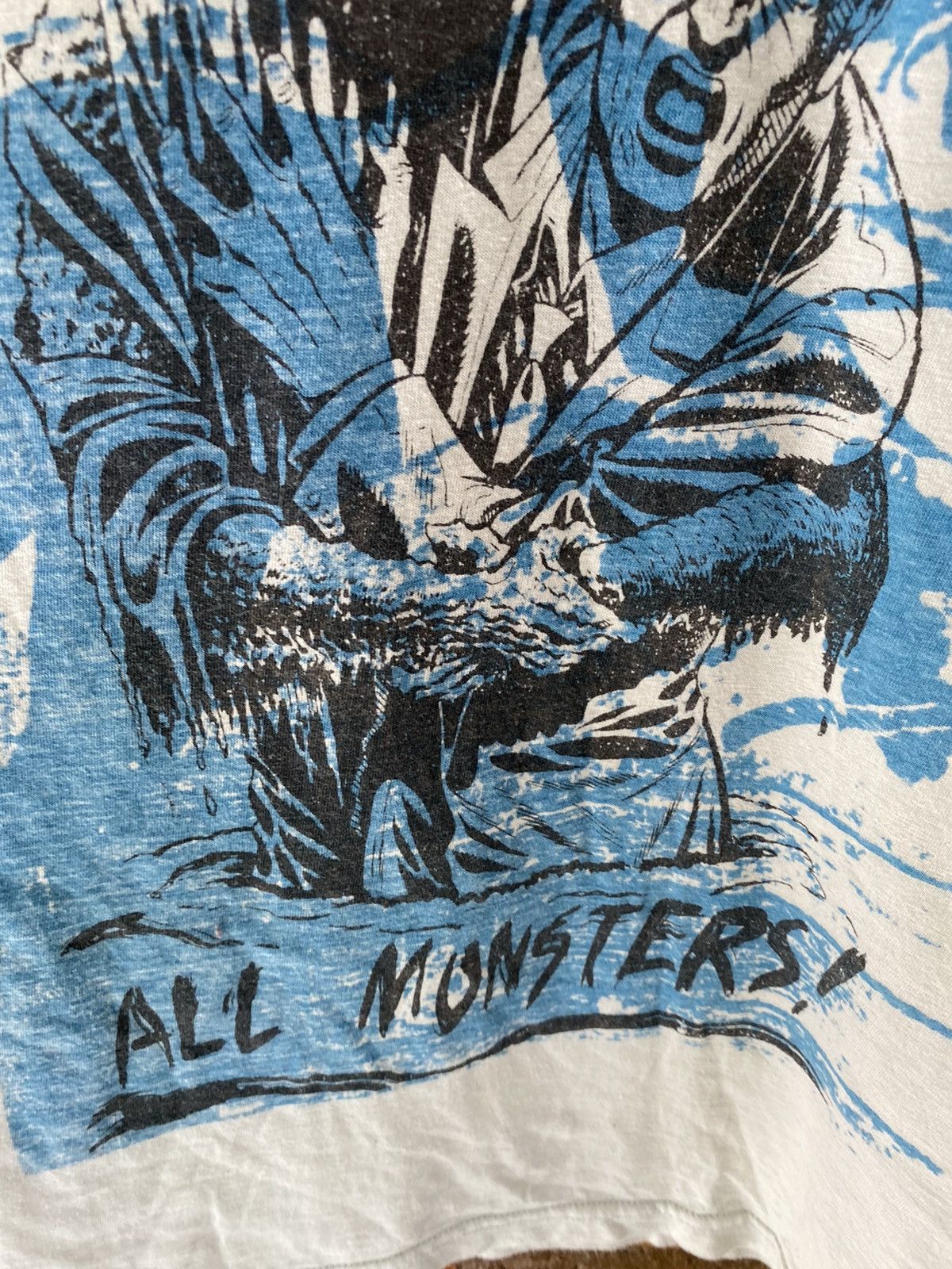 Hysteric Glamour 🔥SS06 Hysteric x Destroy all monster tee Size US S / EU 44-46 / 1 - 7 Thumbnail