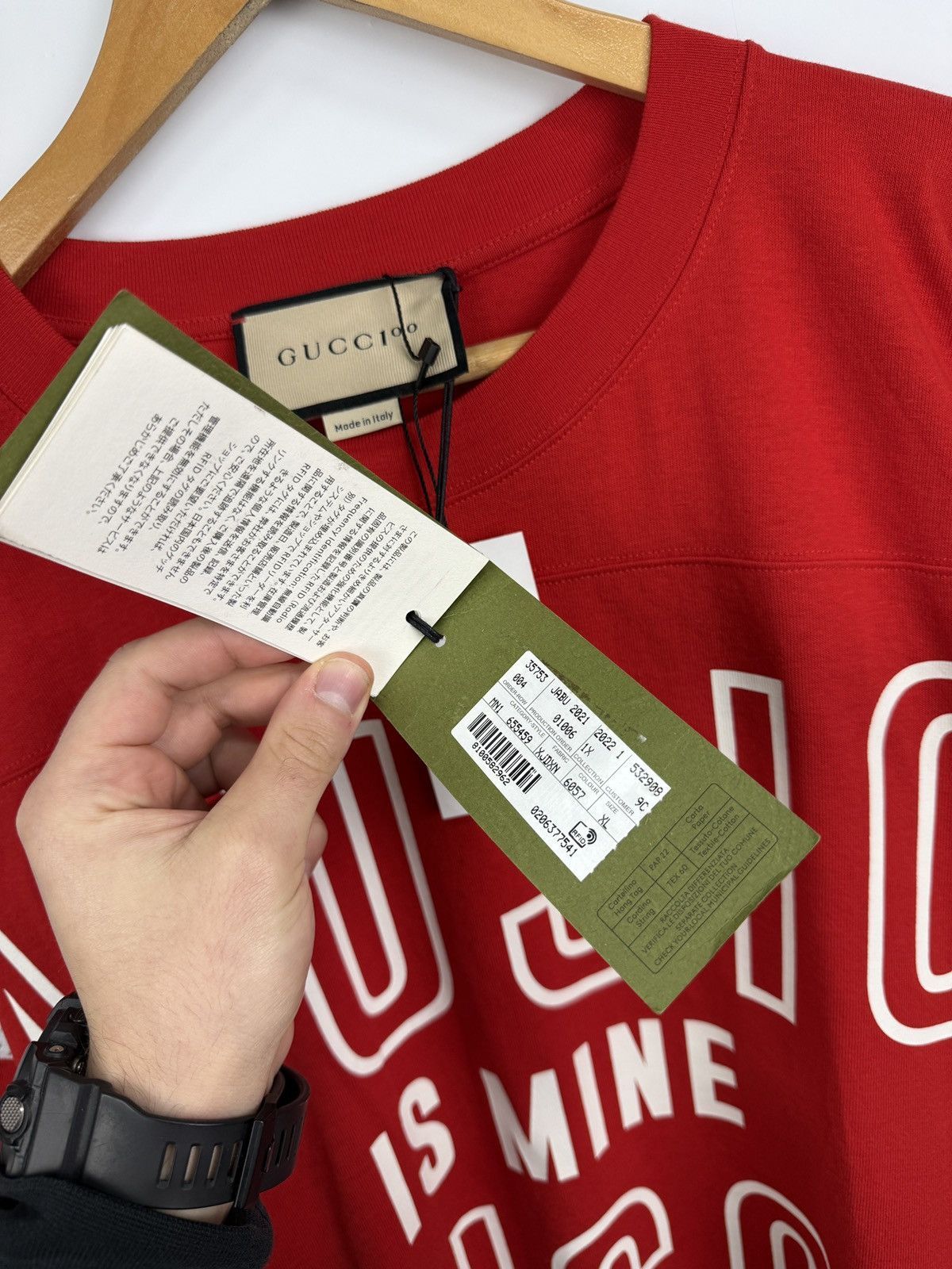 Gucci 🇮🇹 Gucci Gucci Music Is Mine T-Shirt Sony Music Made in Italy Size US XL / EU 56 / 4 - 8 Thumbnail