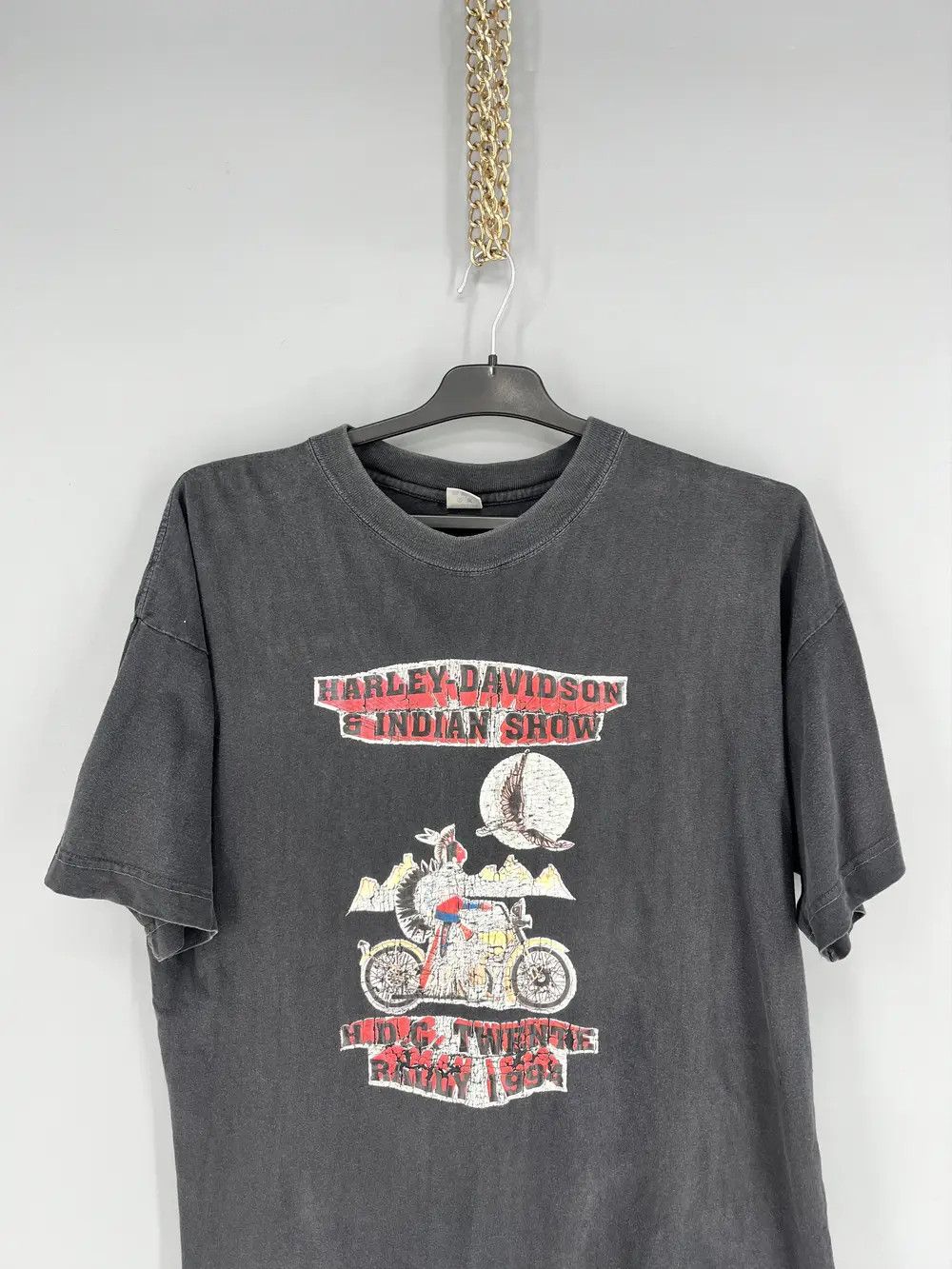 Harley Davidson harley davidson INDIAN SHOW H.D.C. TWENTE RALLY 1994 Size US XL / EU 56 / 4 - 6 Thumbnail