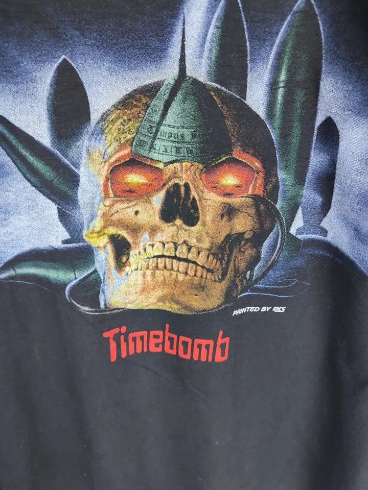 Vintage Rare vintage U.D.O. Timebomb tour 1991 t shirt Size L Size US L / EU 52-54 / 3 - 5 Thumbnail