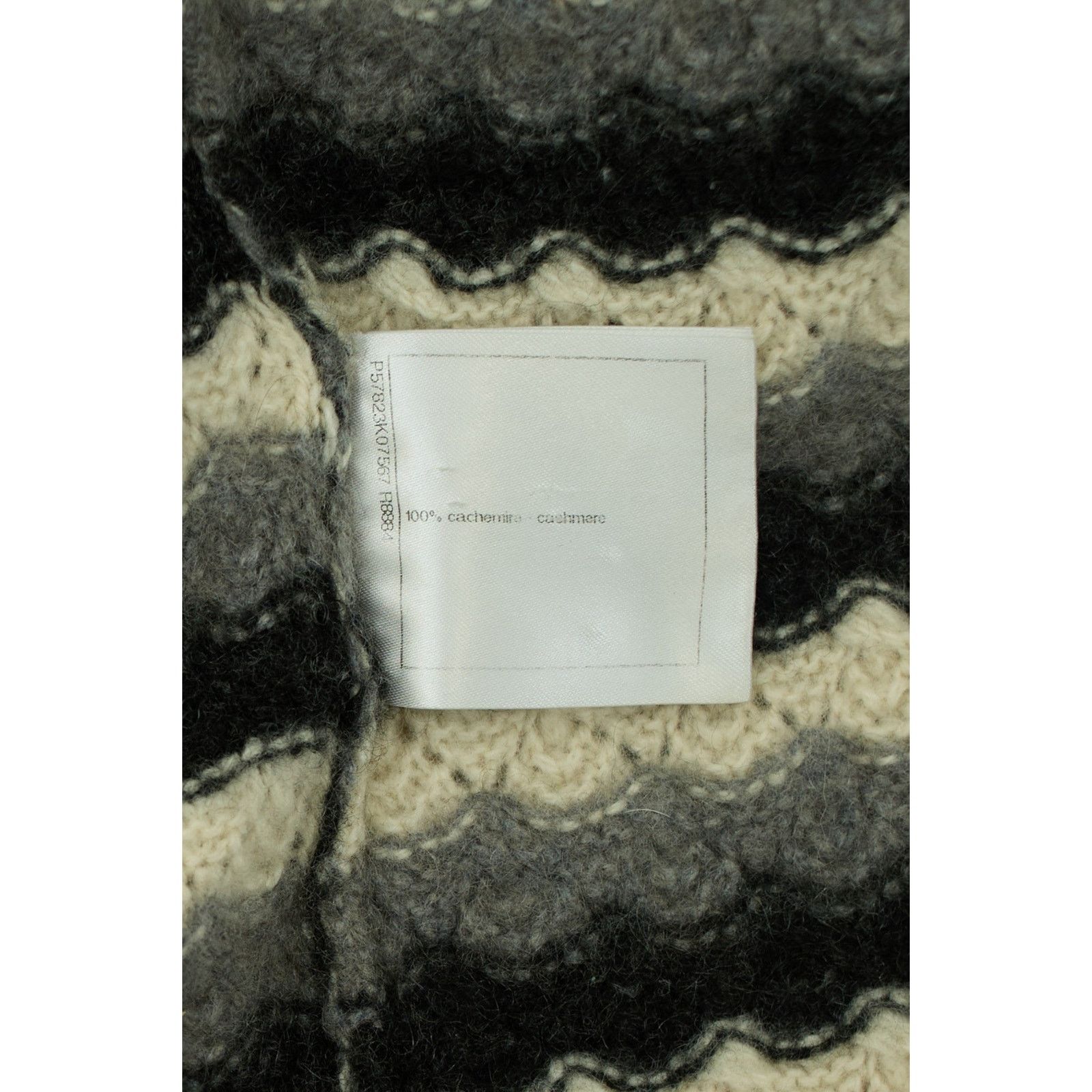 Chanel F/W 2005 Cashmere Striped Dress Size S / US 4 / IT 40 - 5 Thumbnail