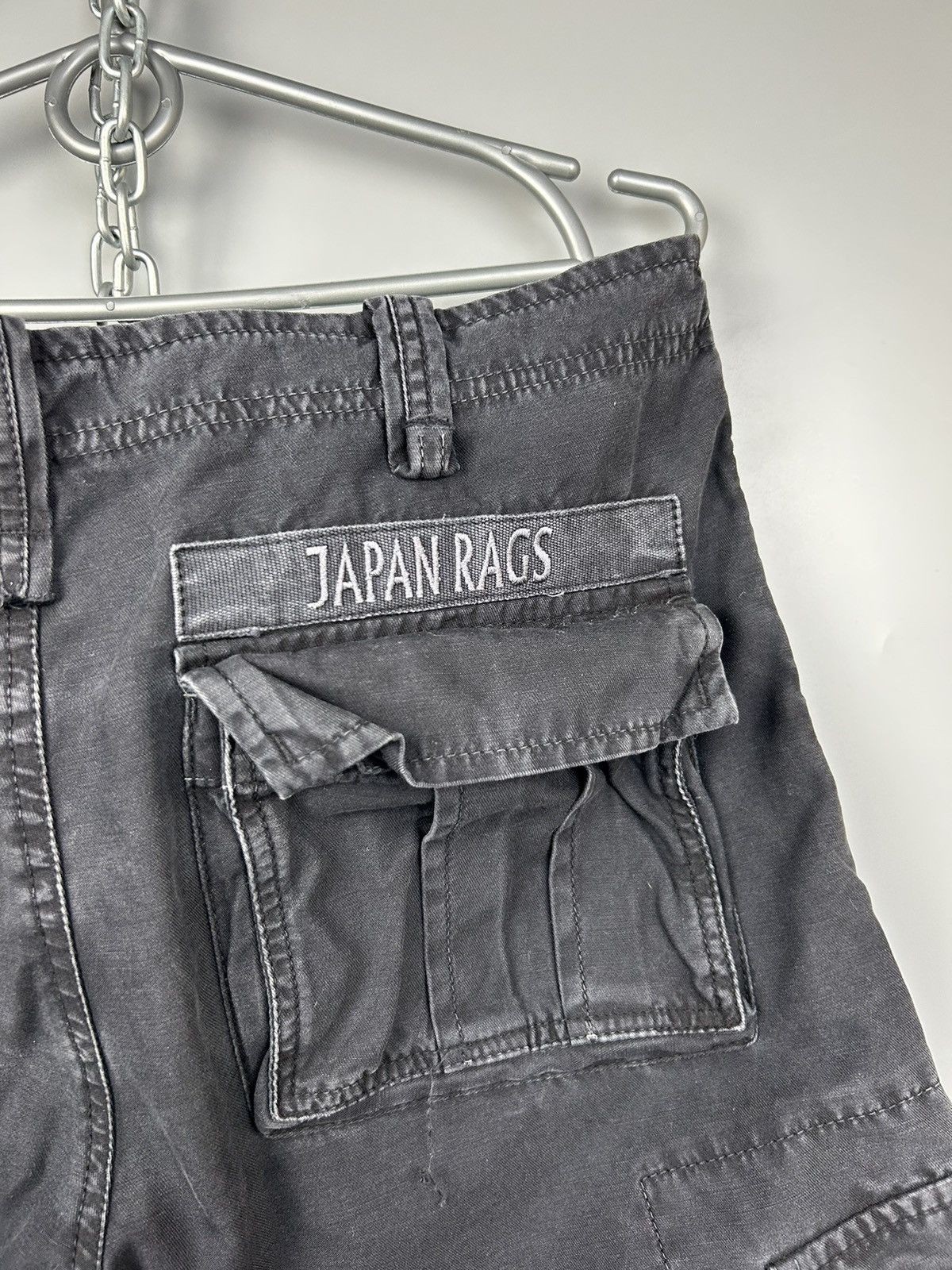 Vintage Japan Rags Faded Multipocket Cargo Pants