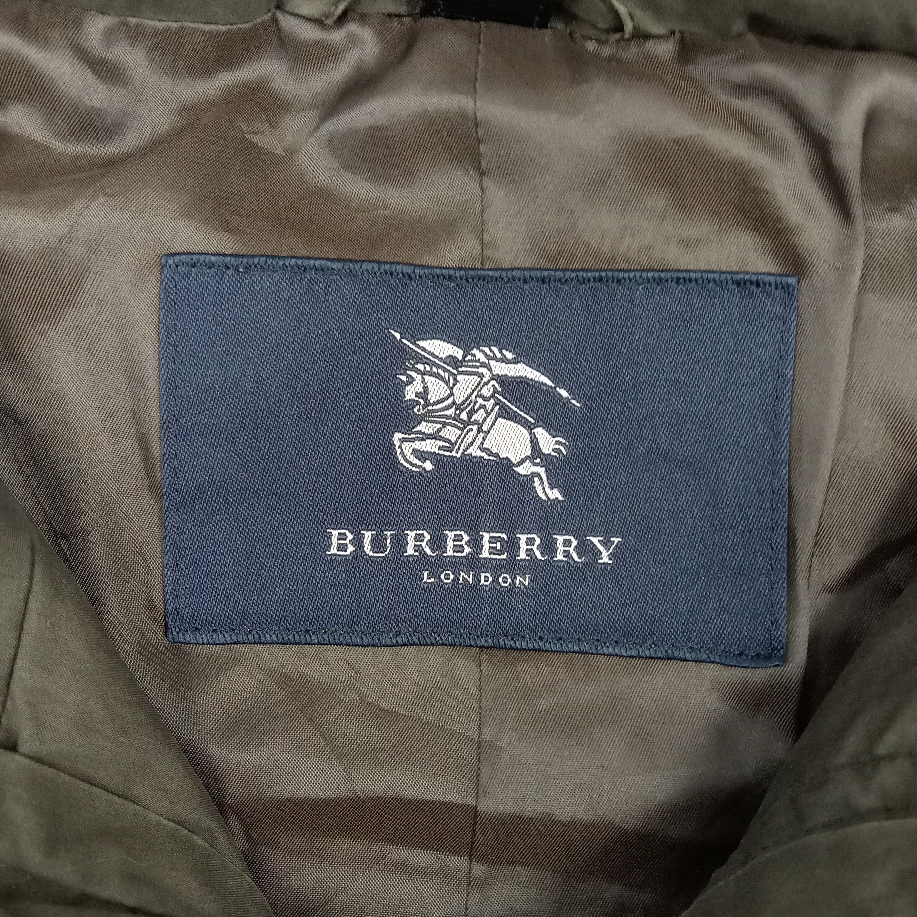 Burberry × Vintage Burberry London Italian Brand Long Jacket Size US XL / EU 56 / 4 - 7 Thumbnail