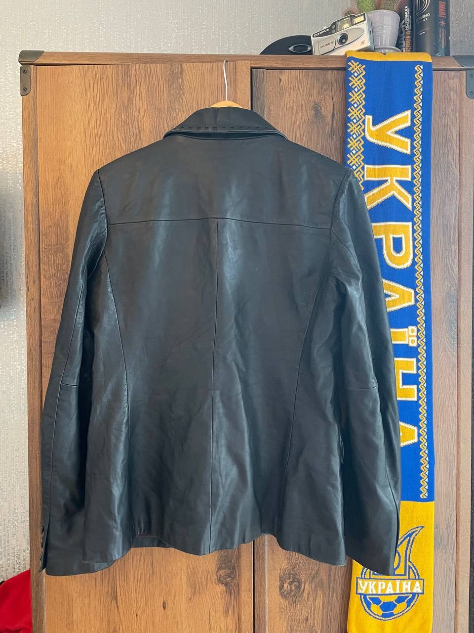 Just Cavalli × Roberto Cavalli Roberto Cavalli leather jacket vintage y2k Size L / US 10 / IT 46 - 8 Thumbnail