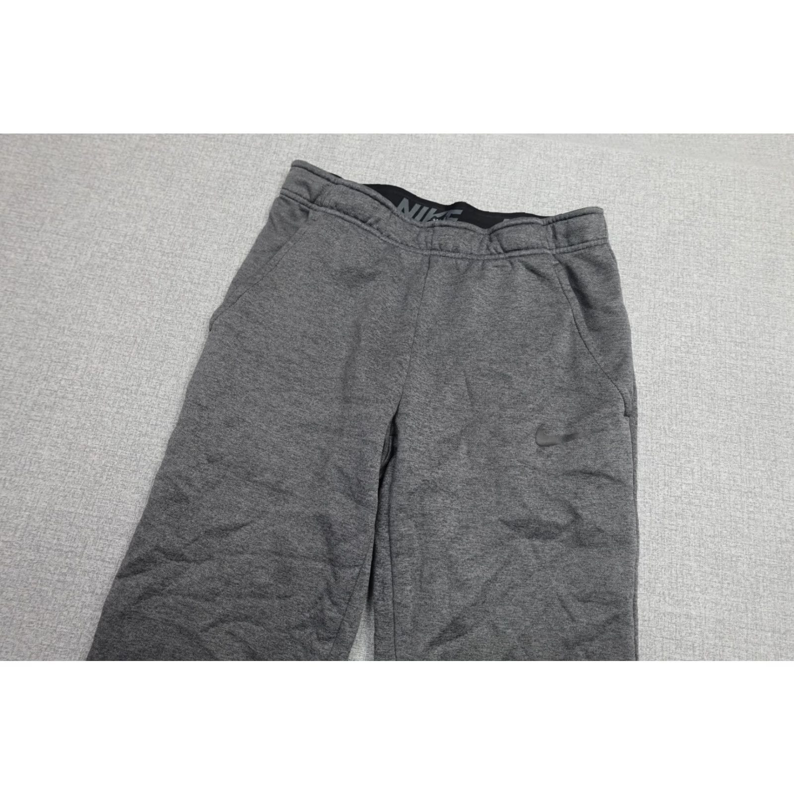 Nike Nike Pants Mens Small Gray Dri-FIT Athletic Joggers Fleece Lined Sweatpants Size US 29 - 2 Thumbnail