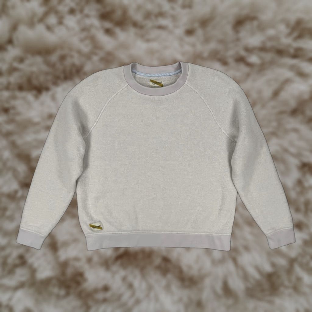 VINTAGE? Tracksmith Sweatshirt Wool Blend Crewneck Womens M Gray Pullover Medium Condition: Mint — Activewear