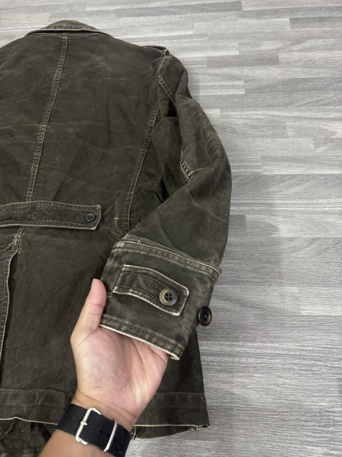 Tete Homme Rare 🔥/ Vintage Tete Homme Double Breast Jacket Size L / US 10 / IT 46 - 9 Thumbnail