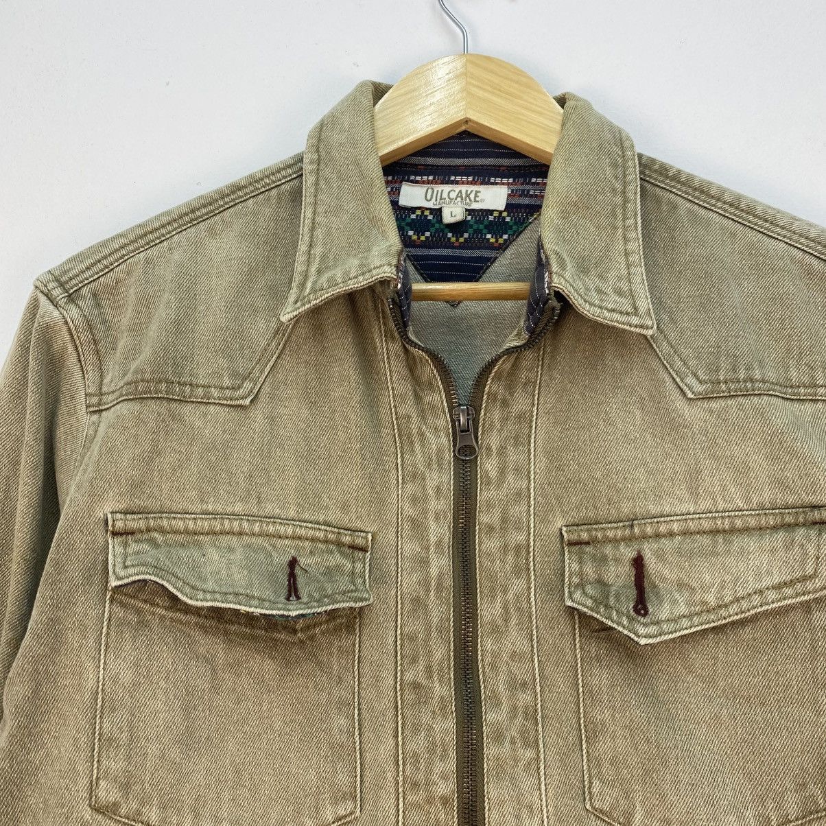 Japanese Brand 💥Oil Cake Denim Jacket Size US M / EU 48-50 / 2 - 4 Thumbnail