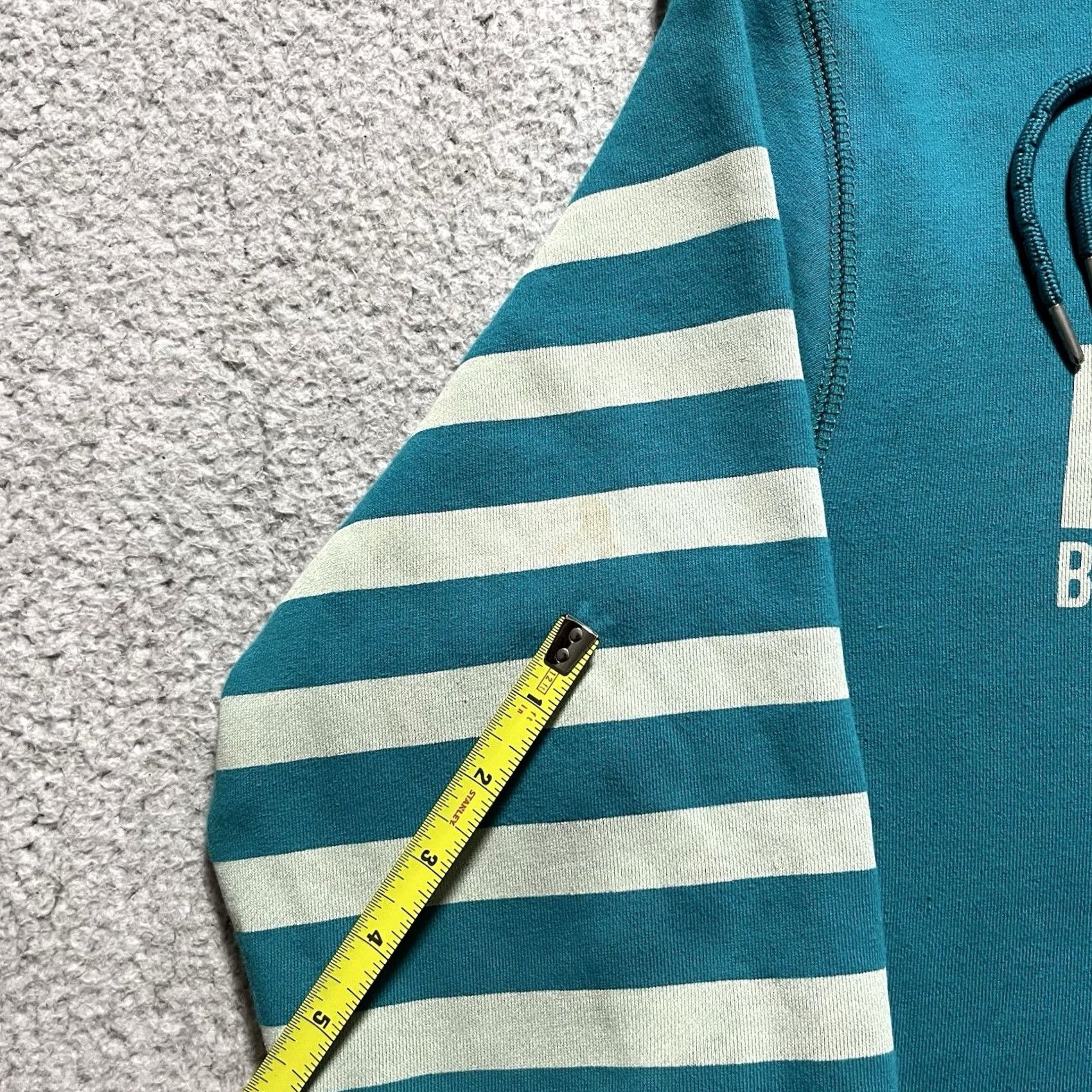 Billionaire Boys Club Billionaire Boys Club Hoodie Mens Large Blue Stripe Pullover Hooded Crew Neck Sweatshirt Slim Fit Graphic Print Pockets Hip Hop Sportswear Size US L / EU 52-54 / 3 - 4 Thumbnail
