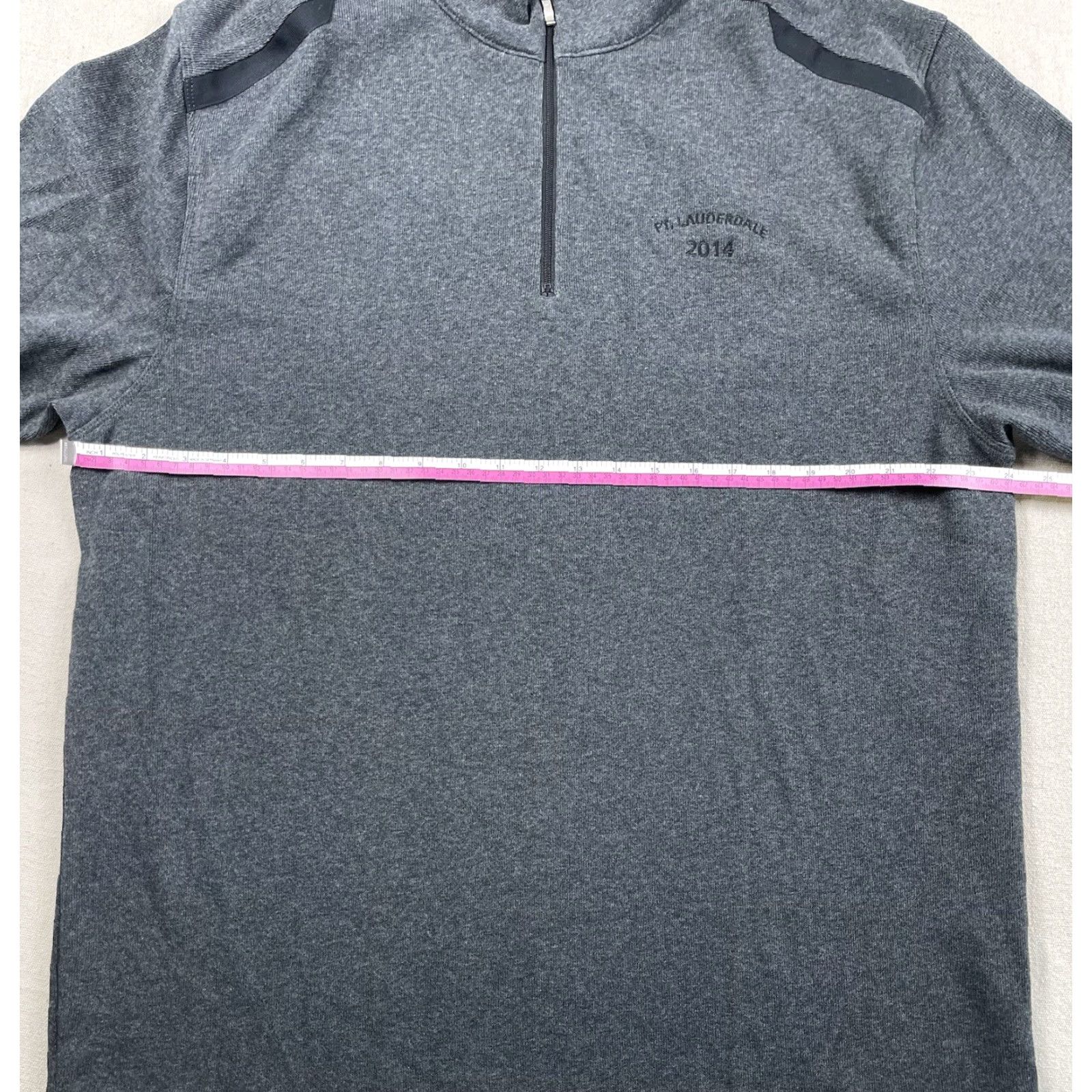 Nike Nike Golf Pullover 1/4 Zip Dri-Fit Sweatshirt - Men's XL Gray Knits with Swoosh Logo Size US XL / EU 56 / 4 - 6 Thumbnail