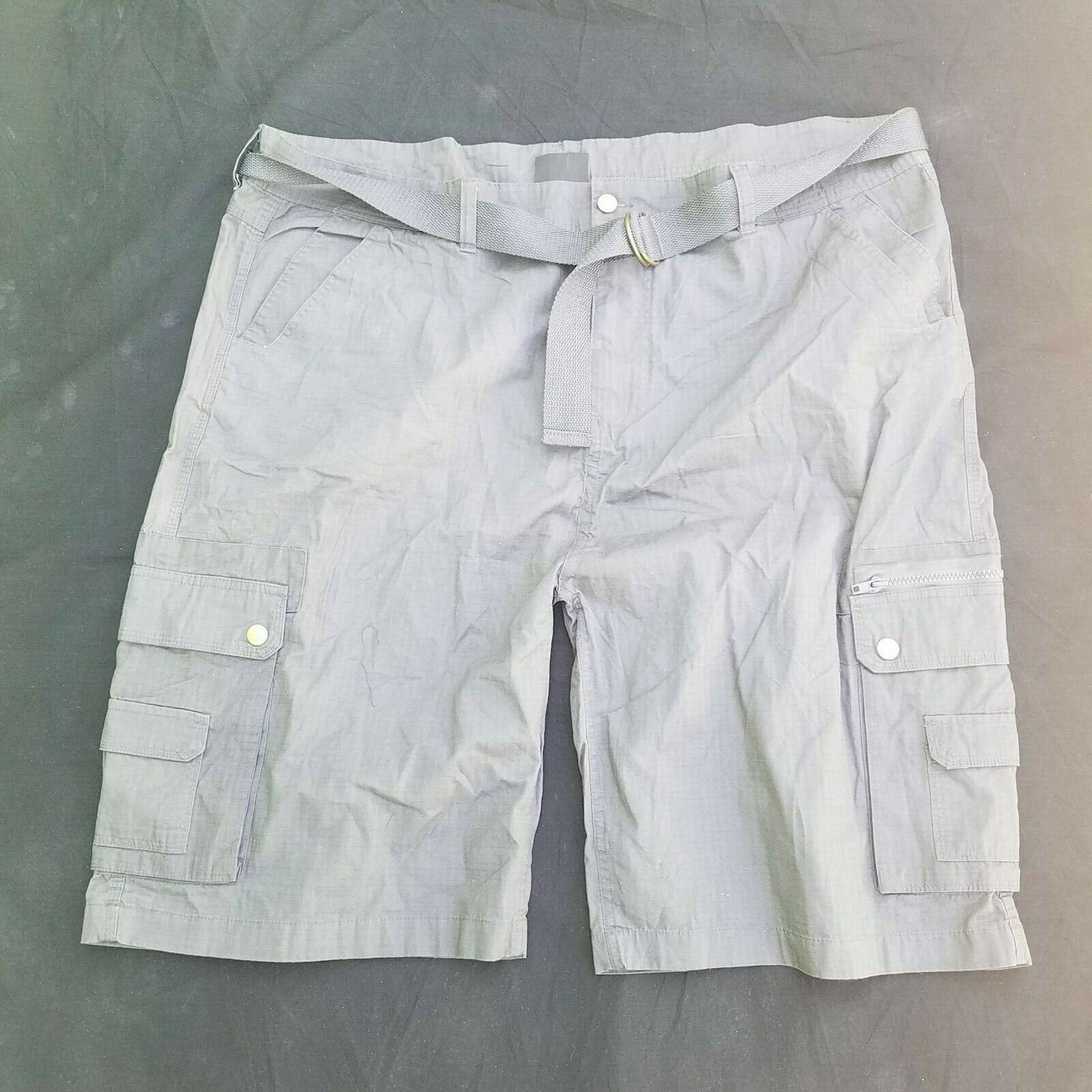 Other Men's Red Face Belted Cargo Shorts. Size 48. Tan. Size US 44 / EU 60 - 1 Thumbnail