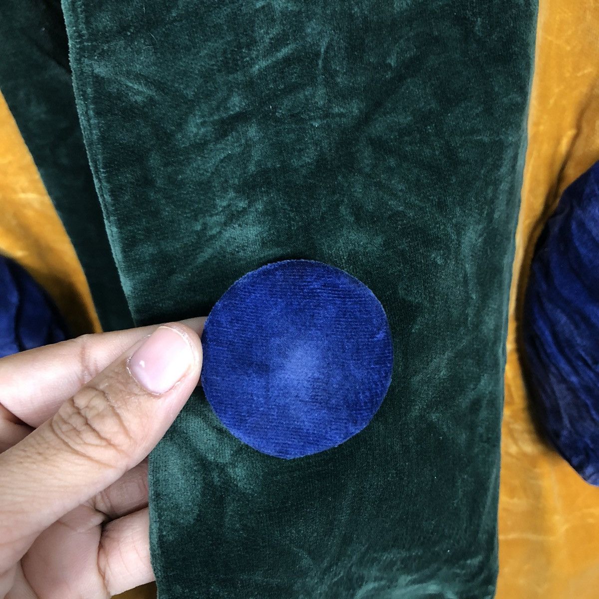 Japanese Brand 📌Vintage Chore Velvet Jacket De La Vianse Issey Miyake Size US M / EU 48-50 / 2 - 17 Thumbnail
