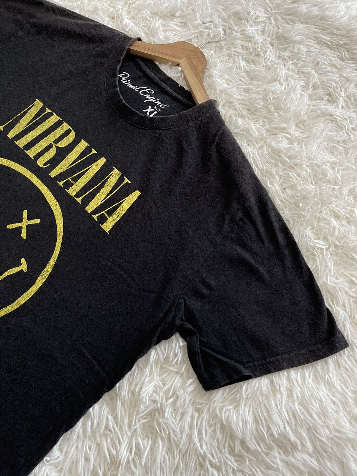 Band Tees × Nirvana Y2k Nirvana Smile Band Tees Size US L / EU 52-54 / 3 - 2 Thumbnail