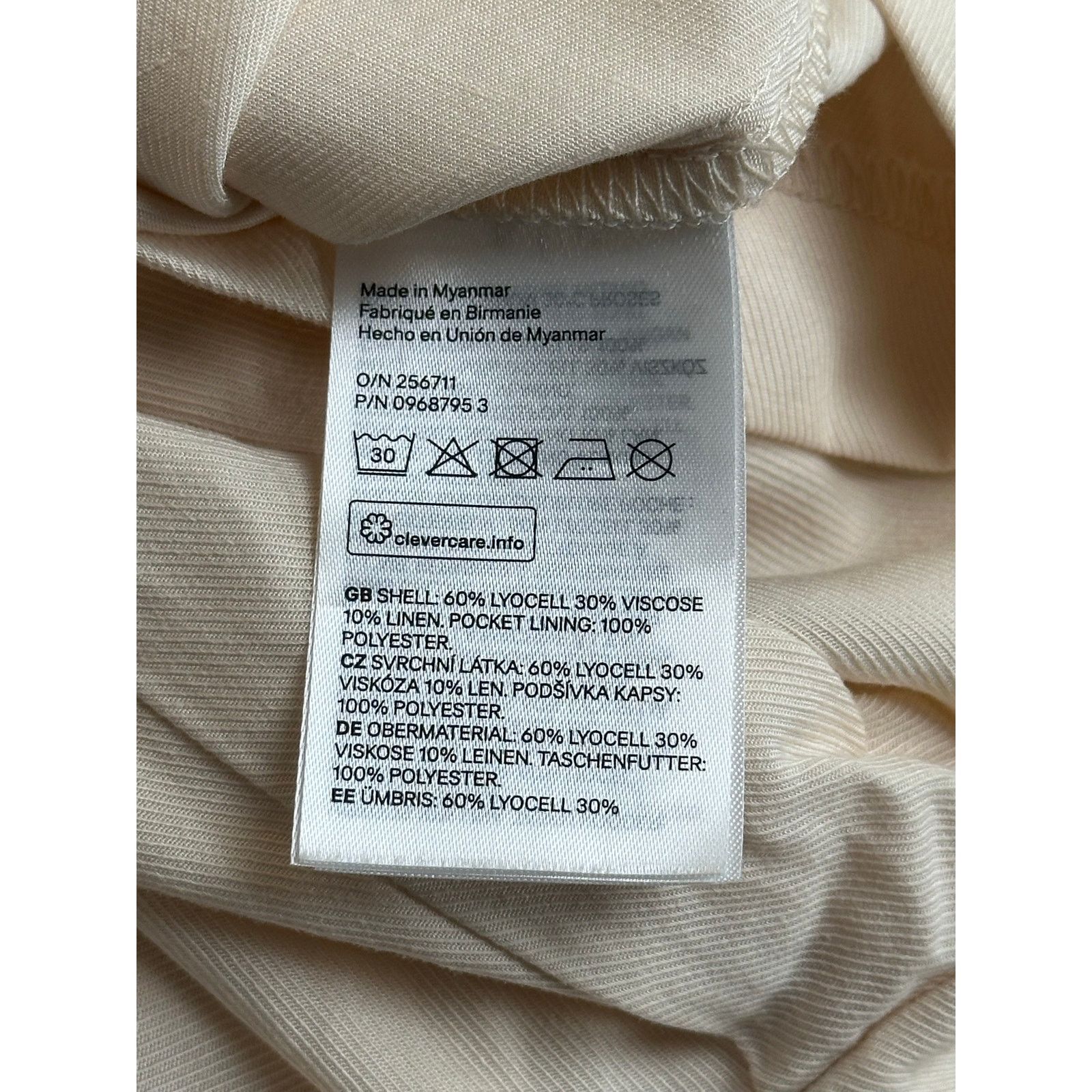 H&M Cream H&M Style Skort - Size XS - New Size 26" / US 2 / IT 38 - 6 Thumbnail