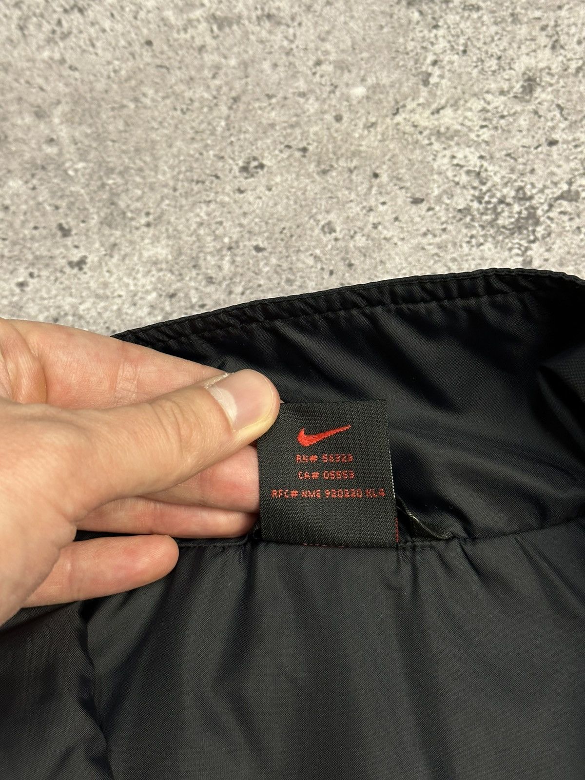 Nike × Vintage VINTAGE NIKE Y2K NYLON JACKET WINDBREAKER 90s DRILL Size US L / EU 52-54 / 3 - 12 Thumbnail