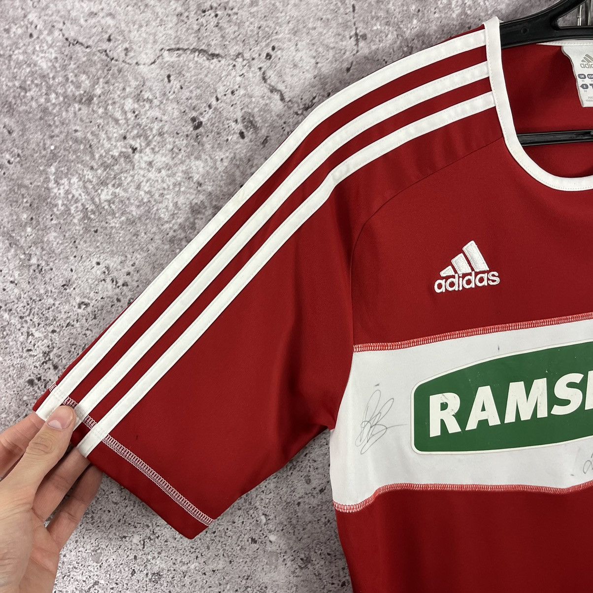 Adidas × Vintage Adidas Middlesbrough 2012/2013 Home Jersey Size M Size US M / EU 48-50 / 2 - 4 Thumbnail