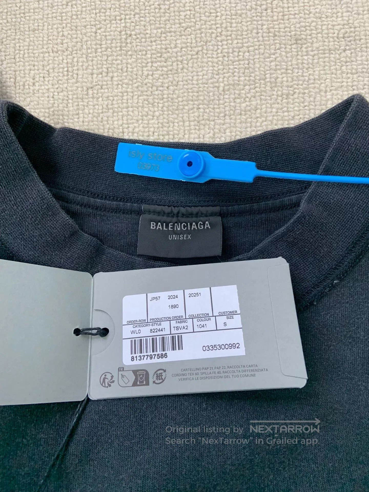 Balenciaga Balenciaga Logo Solid Short-Sleeve T-Shirt. Size US XS / EU 42 / 0 - 9 Thumbnail