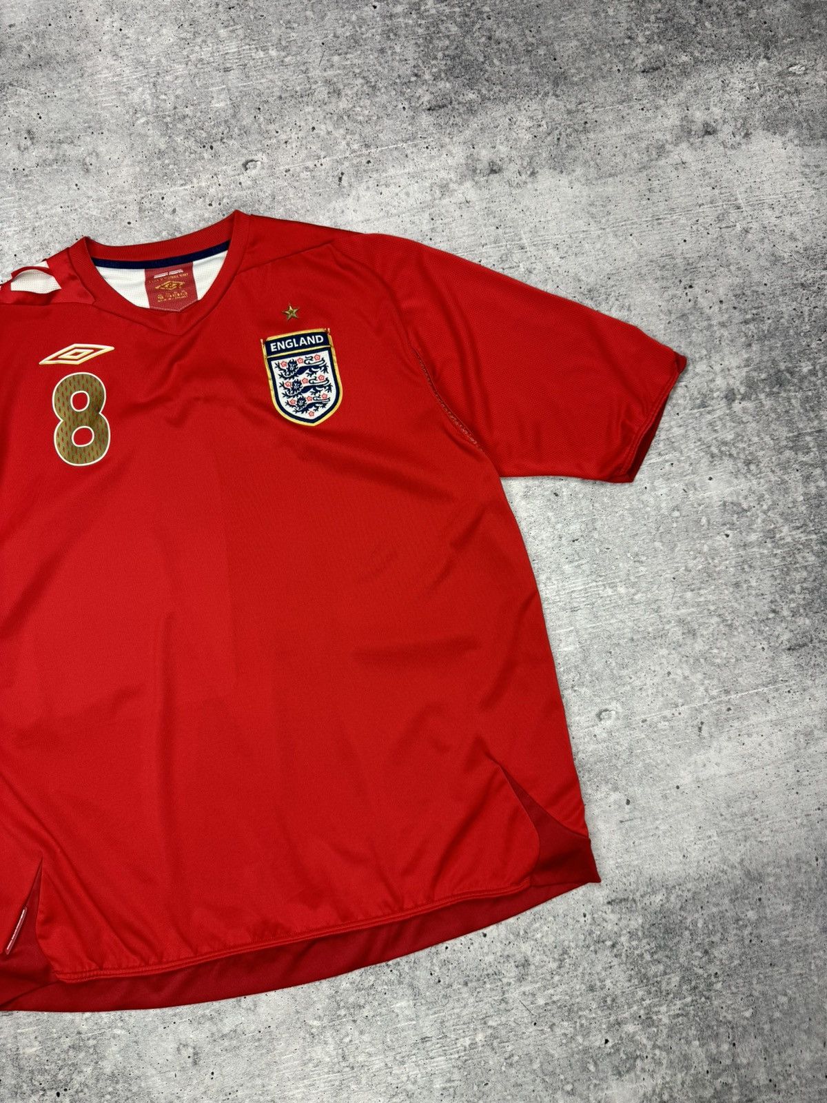 Umbro × Vintage Vintage Umbro 8 LAMPARD ENGLAND Official Soccer Jersey Shirt Size US XXL / EU 58 / 5 - 4 Thumbnail