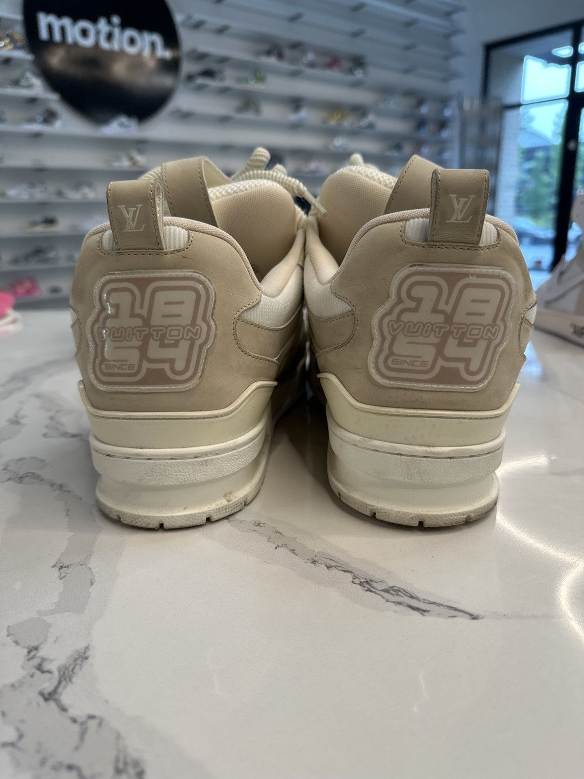 Louis Vuitton Louis Vuitton Skate Sneaker Beige Size US 13 / EU 46 - 3 Thumbnail