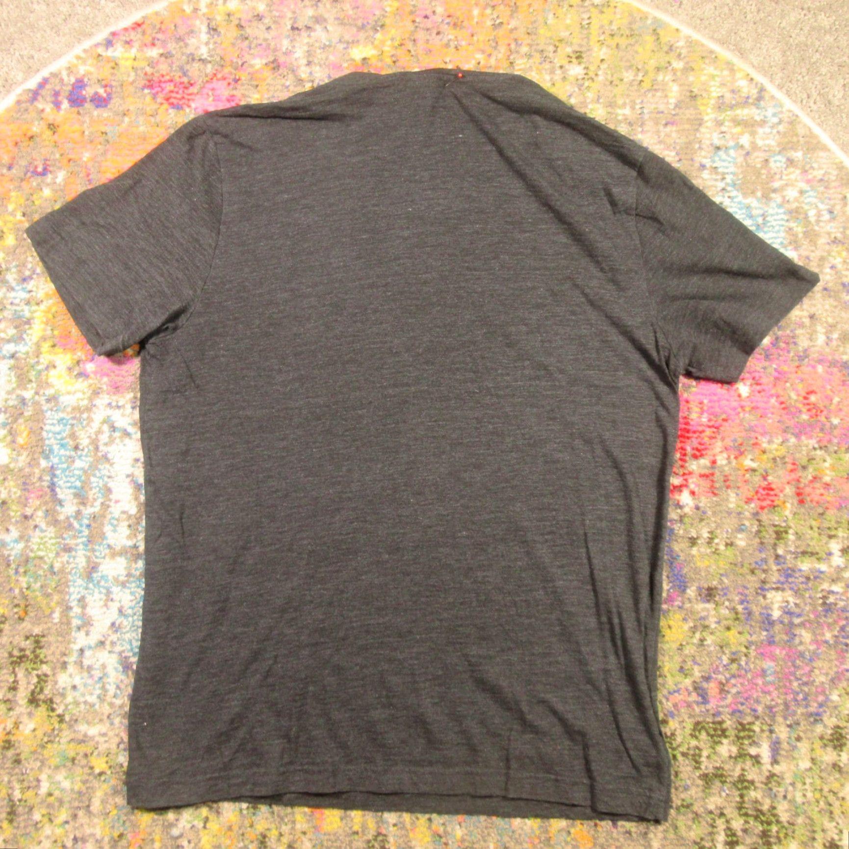 Lacoste Lacoste T-Shirt Mens Black V-Neck Short Sleeve M Crew Pullover Jersey Cotton Blend Regular Fit Size US M / EU 48-50 / 2 - 2 Thumbnail