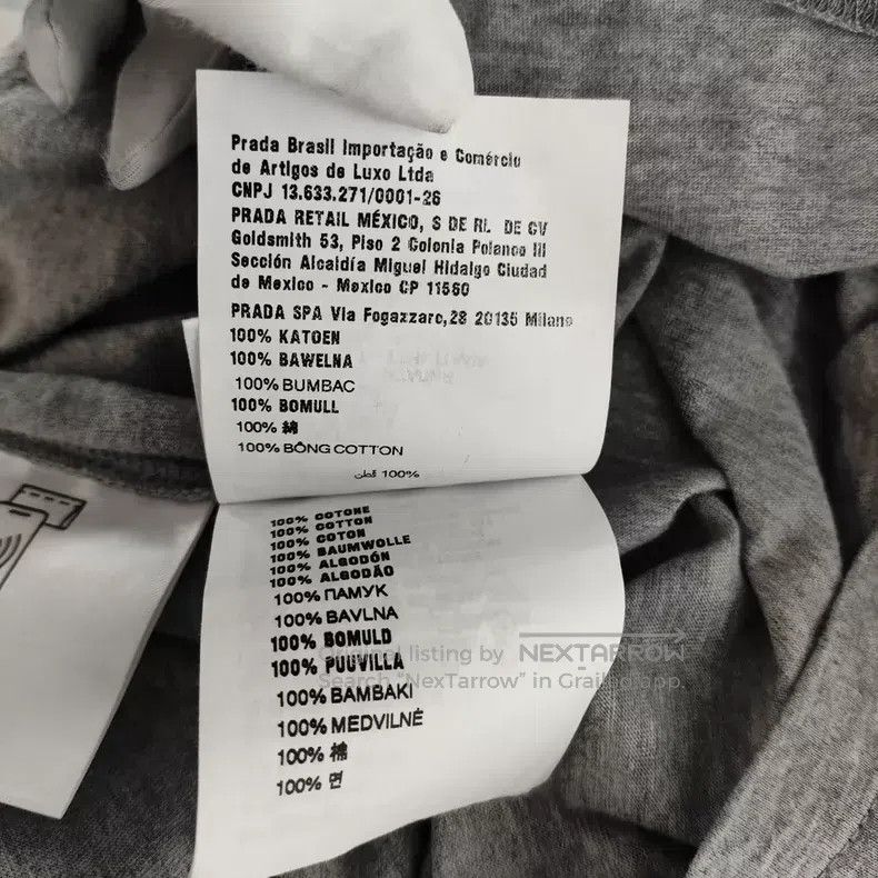 Miu Miu Miu Miu Size XS Cotton T-shirt short sleeve sweater Size XS / US 0-2 / IT 36-38 - 7 Thumbnail