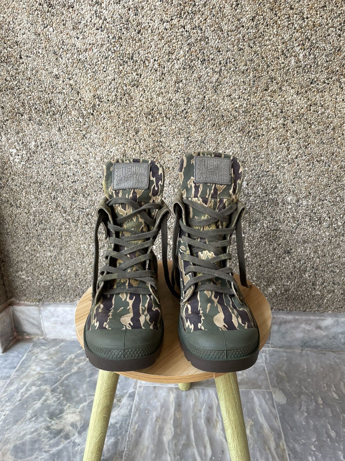 Billionaire Boys Club Bbc x Palladium Camo Boots FW12 Size US 9 / EU 42 - 2 Thumbnail
