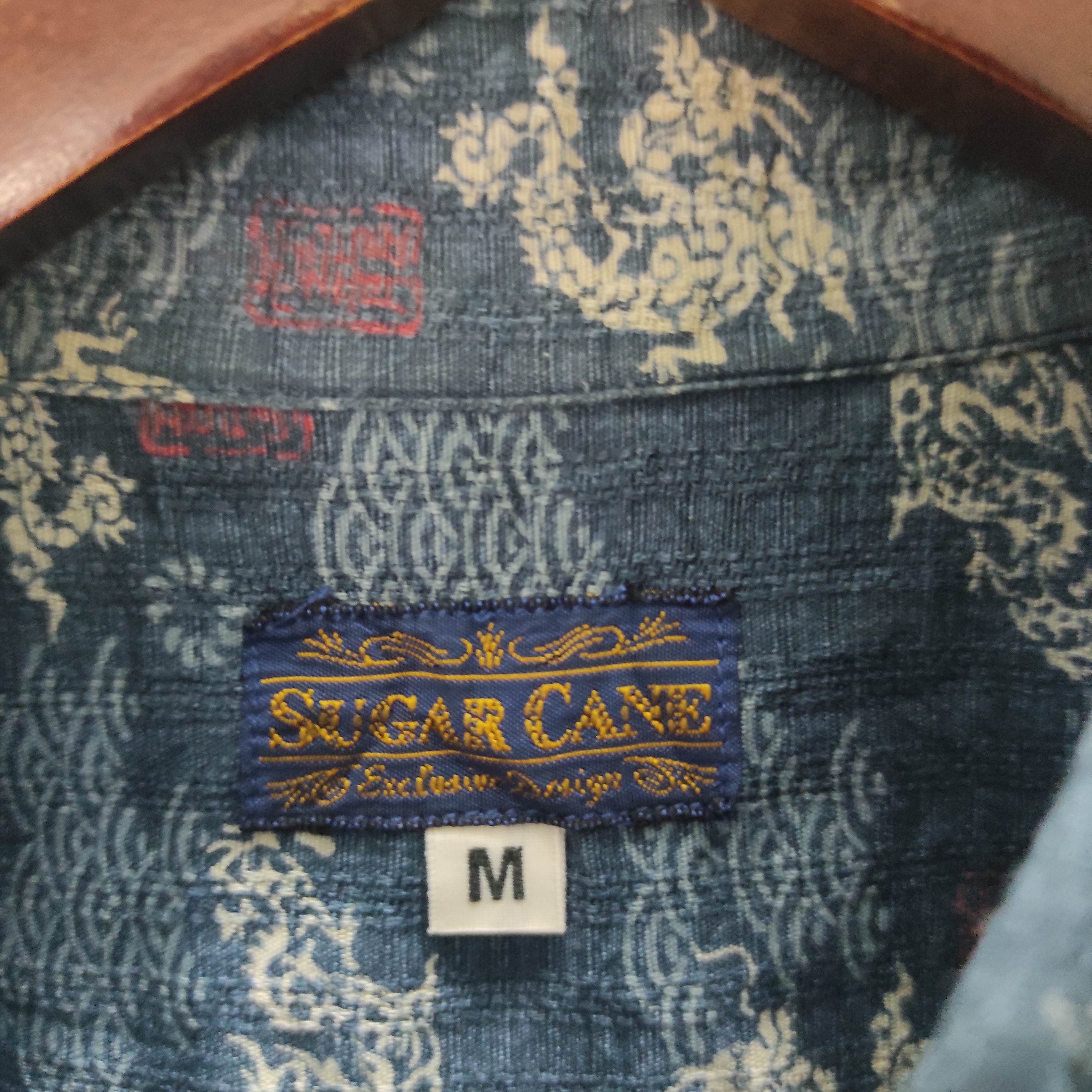 Sugar Cane Vintage Sugar Cane Full Print Dragon Shirt Size US M / EU 48-50 / 2 - 7 Thumbnail