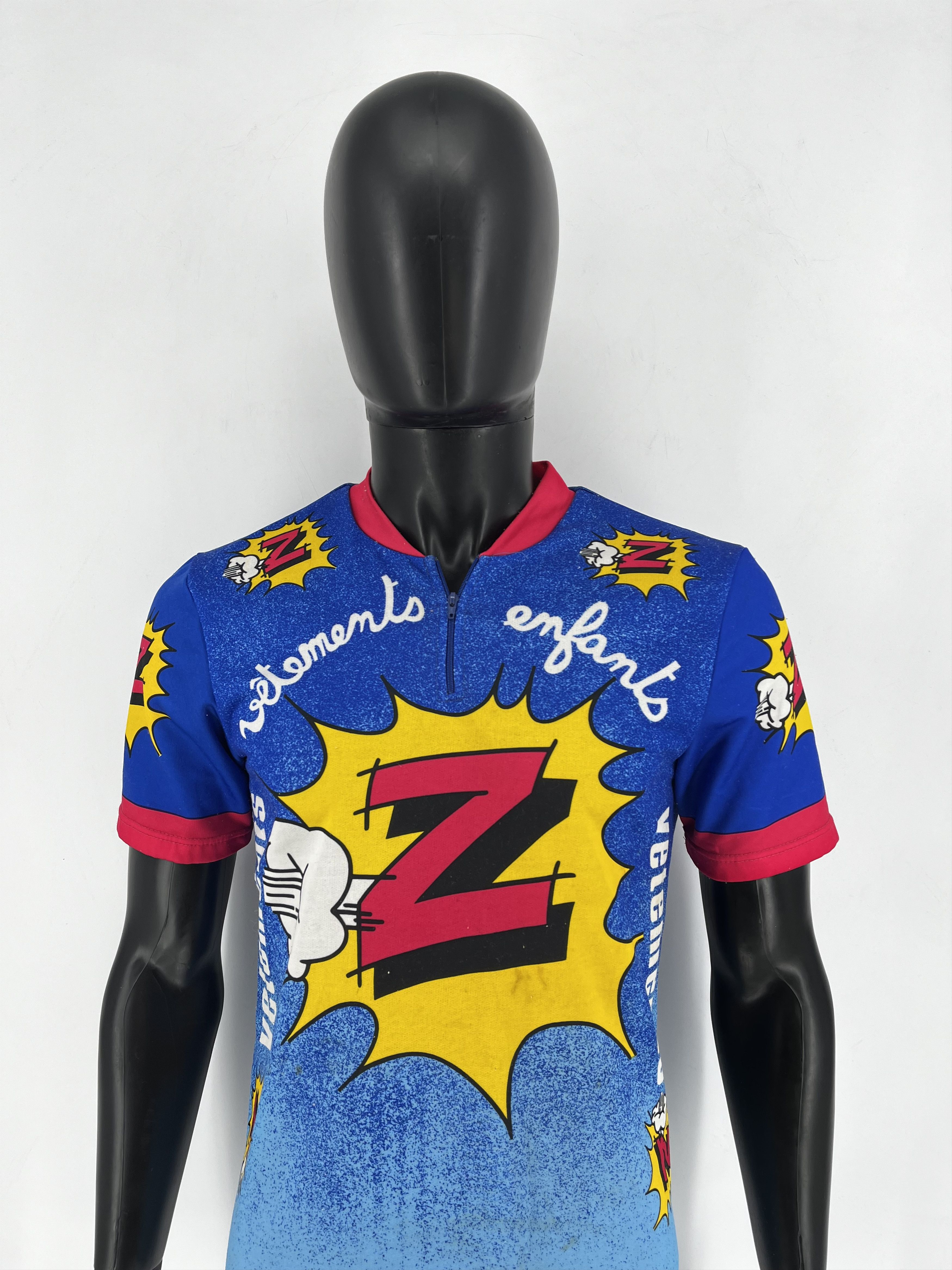 Vintage Santini Jersey Clothing Model Team Pro Tour Cycling Jersey Size US M / EU 48-50 / 2 - 1 Thumbnail