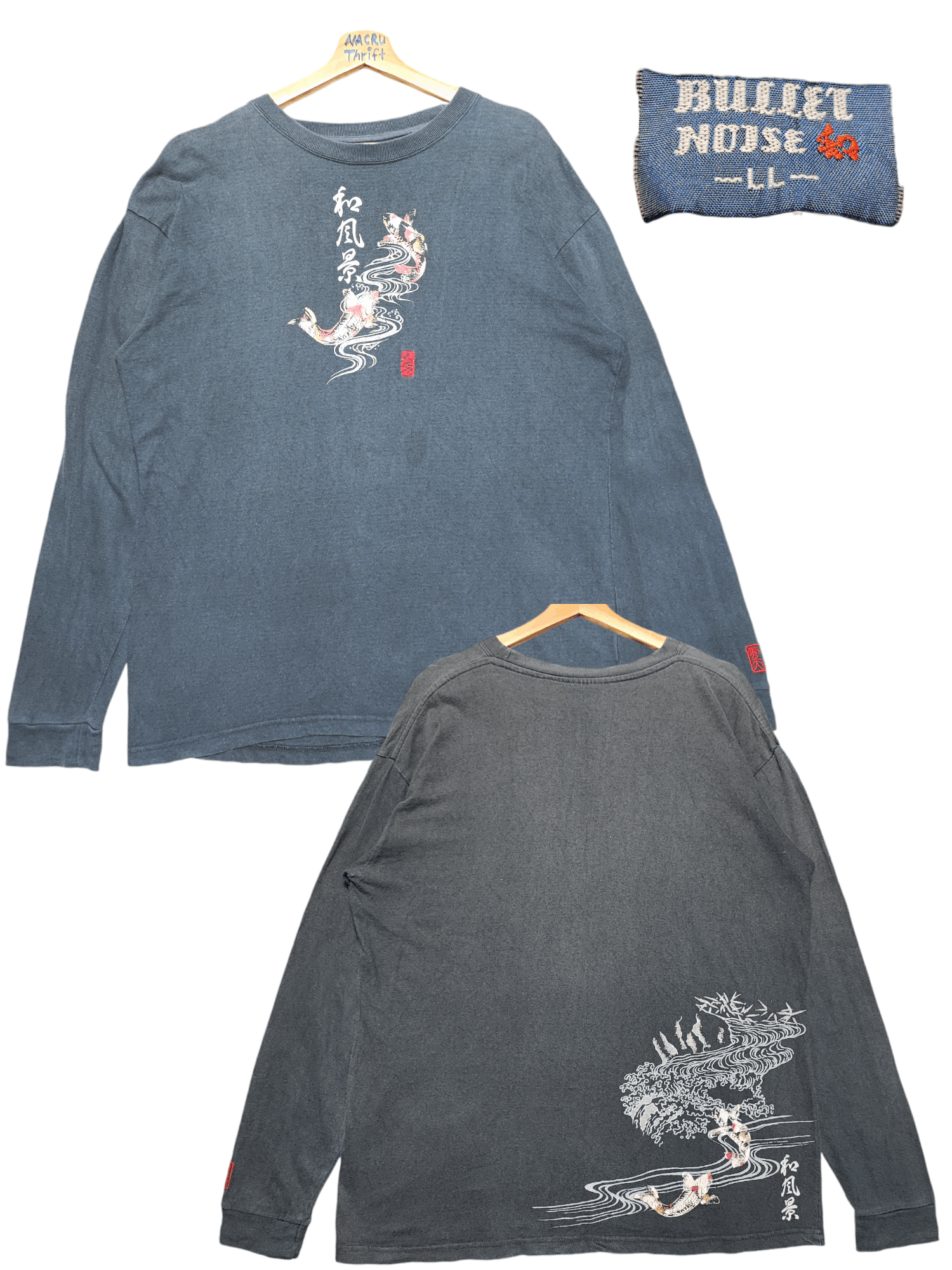 Bullet Noise × Japanese Brand Vintage Bullet Noise Sakura Koi Size US L / EU 52-54 / 3 - 1 Thumbnail