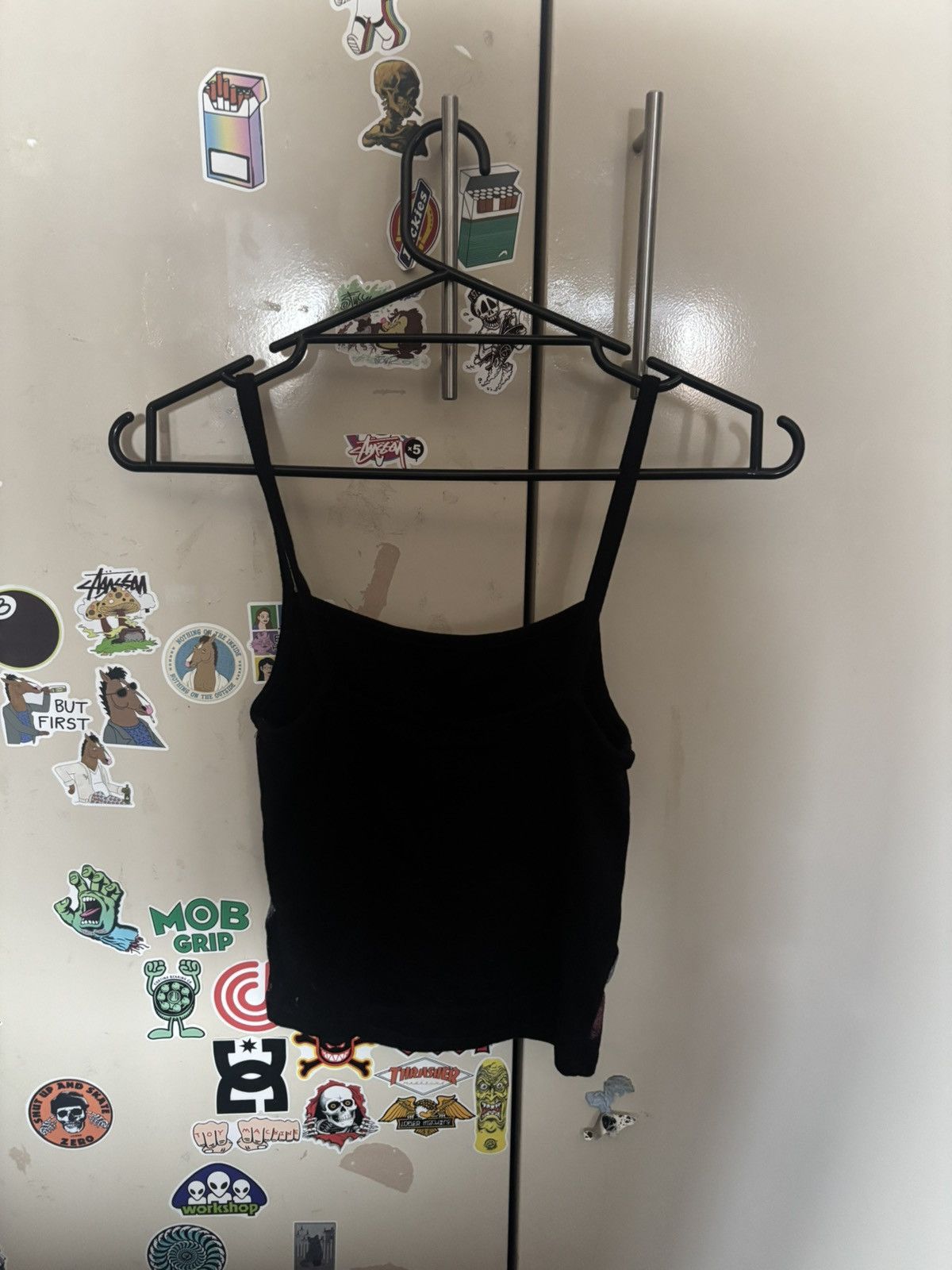 Cotton On Ramones Fitted Cropped Tank Size XS / US 0-2 / IT 36-38 - 2 Thumbnail
