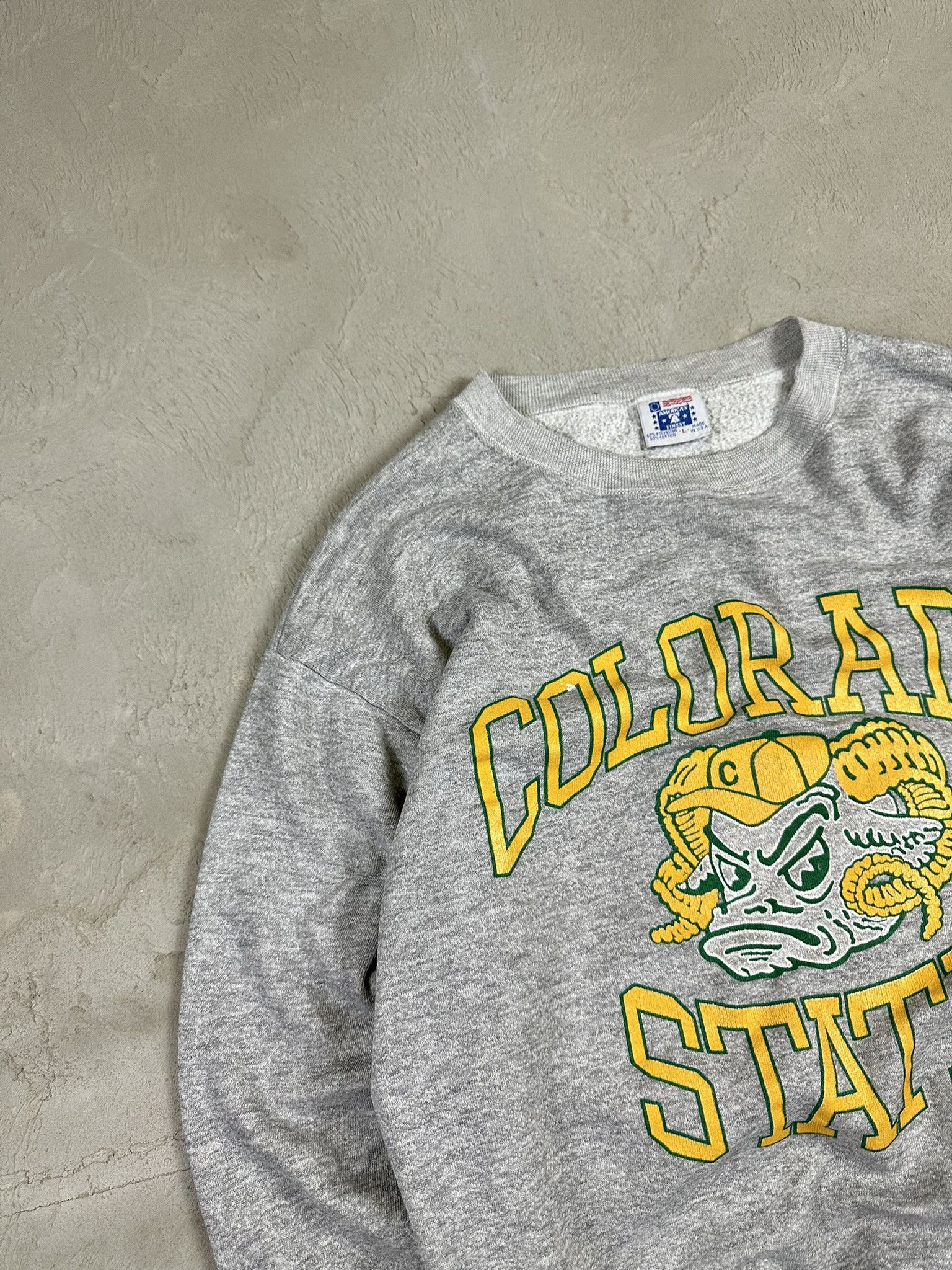 Russell Athletic '88 Colorado State University Boxy Sweatshirt Crewneck 90s Size US M / EU 48-50 / 2 - 6 Thumbnail