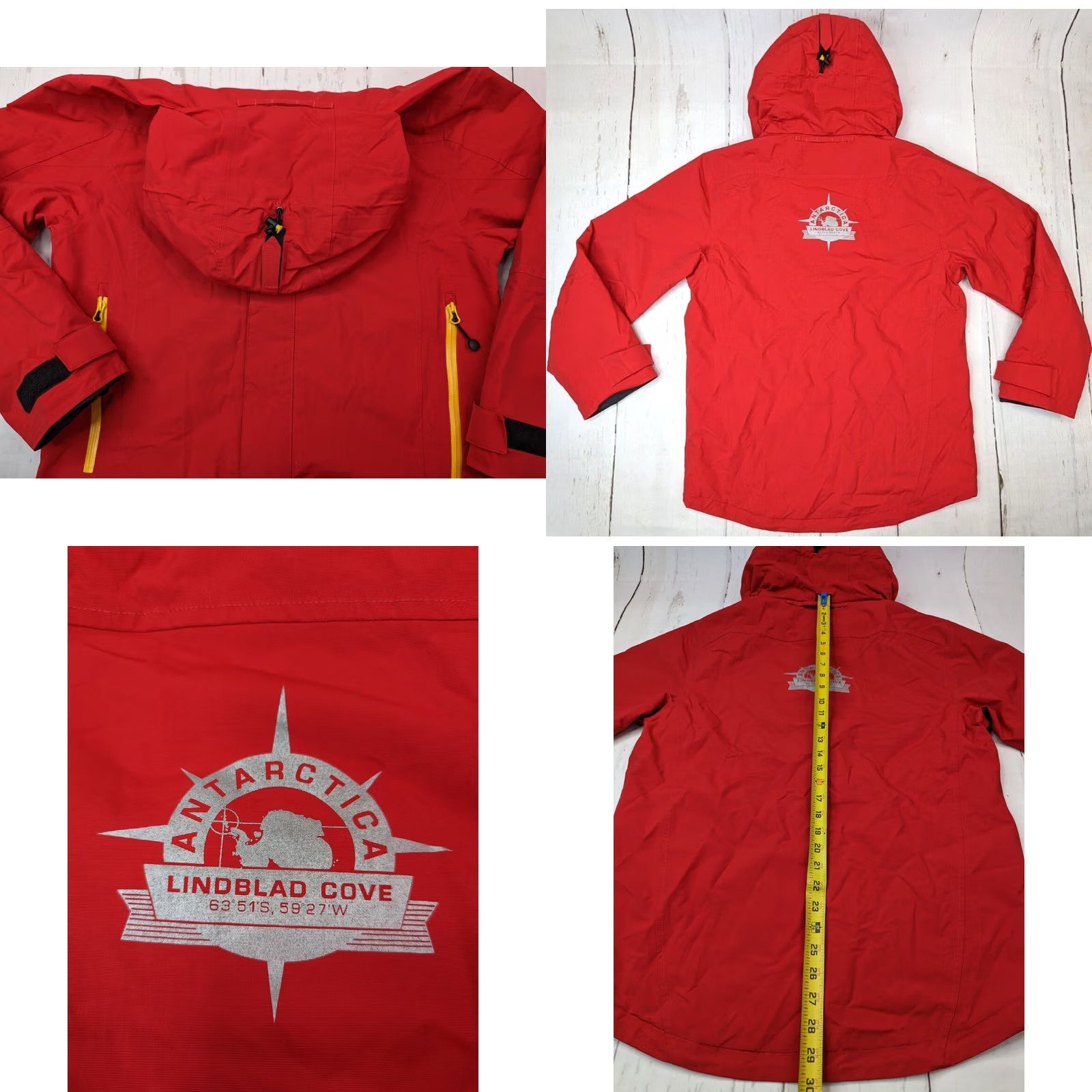 Vintage Ship to Shore Jacket Mens S Red Explorer Parka Winter Cold Layer System Hooded Size US S / EU 44-46 / 1 - 9 Thumbnail