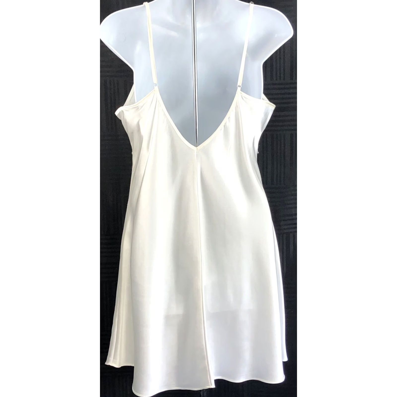 Vintage VINTAGE Slip Dress Lingerie L Ivory Lace Fairy Embellished Retro 90s Y2K Secret Treasures Gown Camisole Womens Large Size Size L / US 10 / IT 46 - 3 Thumbnail