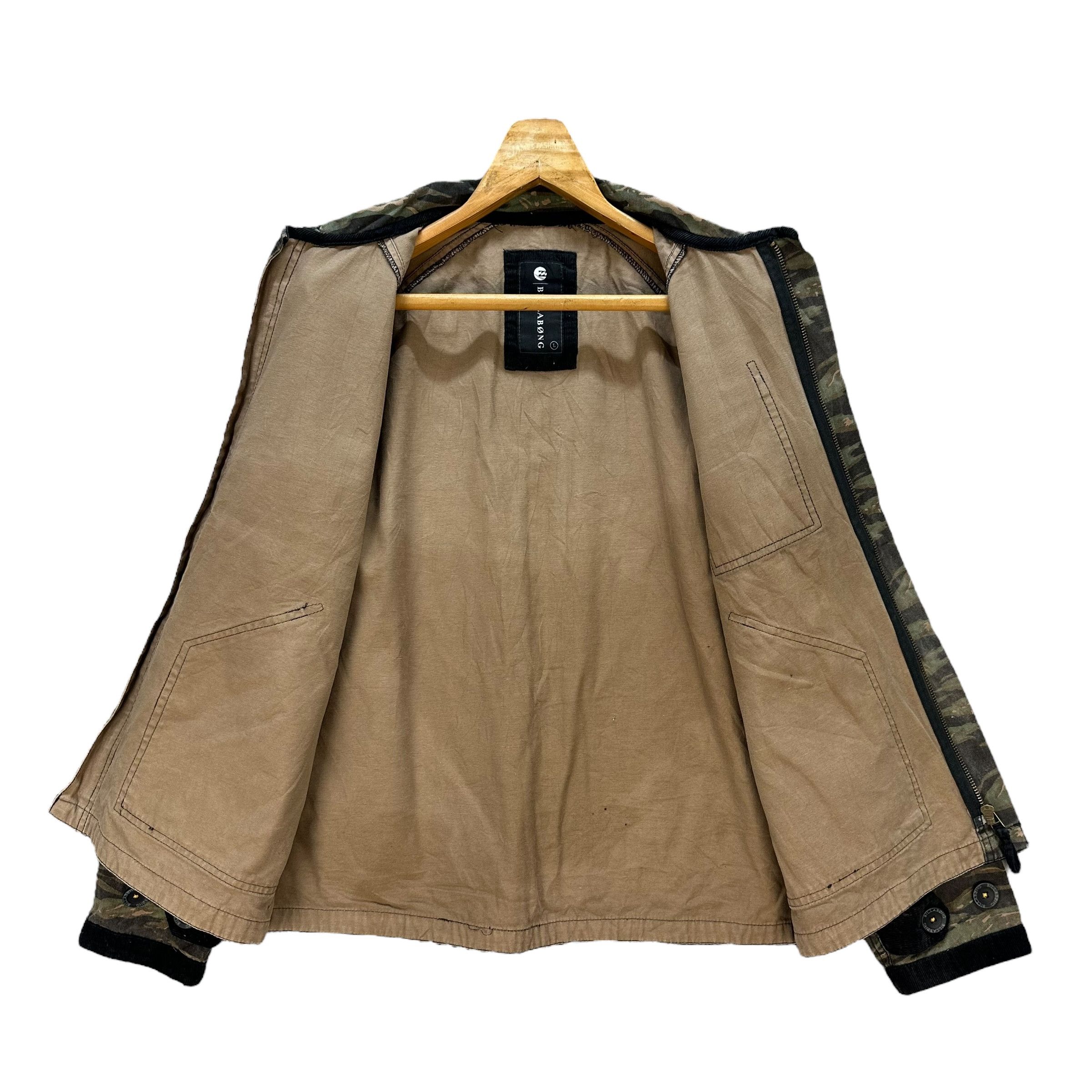 Billabong Billabong Camo Tiger Striped Chore Jacket #A33-0770 Size US L / EU 52-54 / 3 - 8 Thumbnail