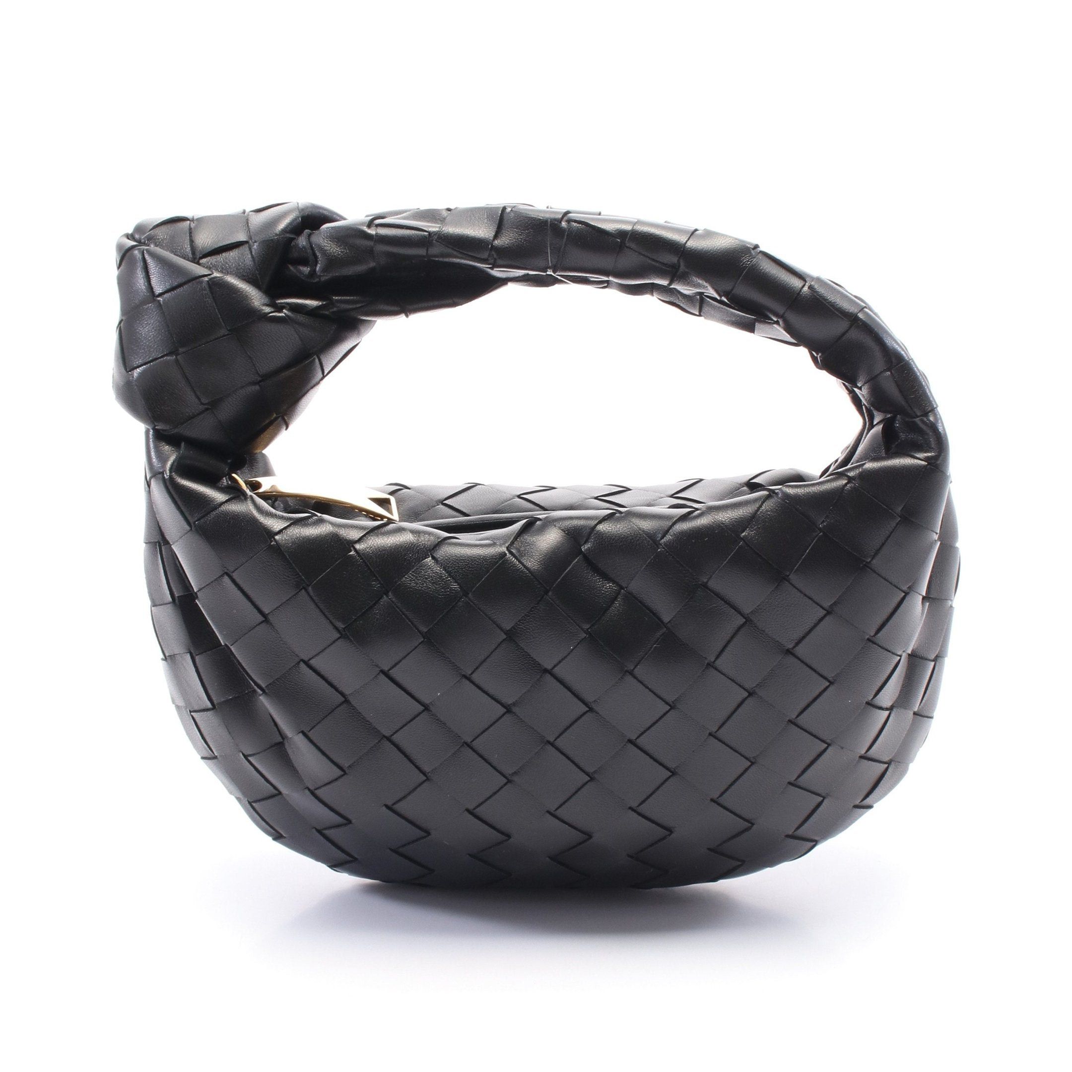 Bottega Veneta Bottega Veneta Mini Jody Handbag Leather Black Size ONE SIZE - 1 Thumbnail