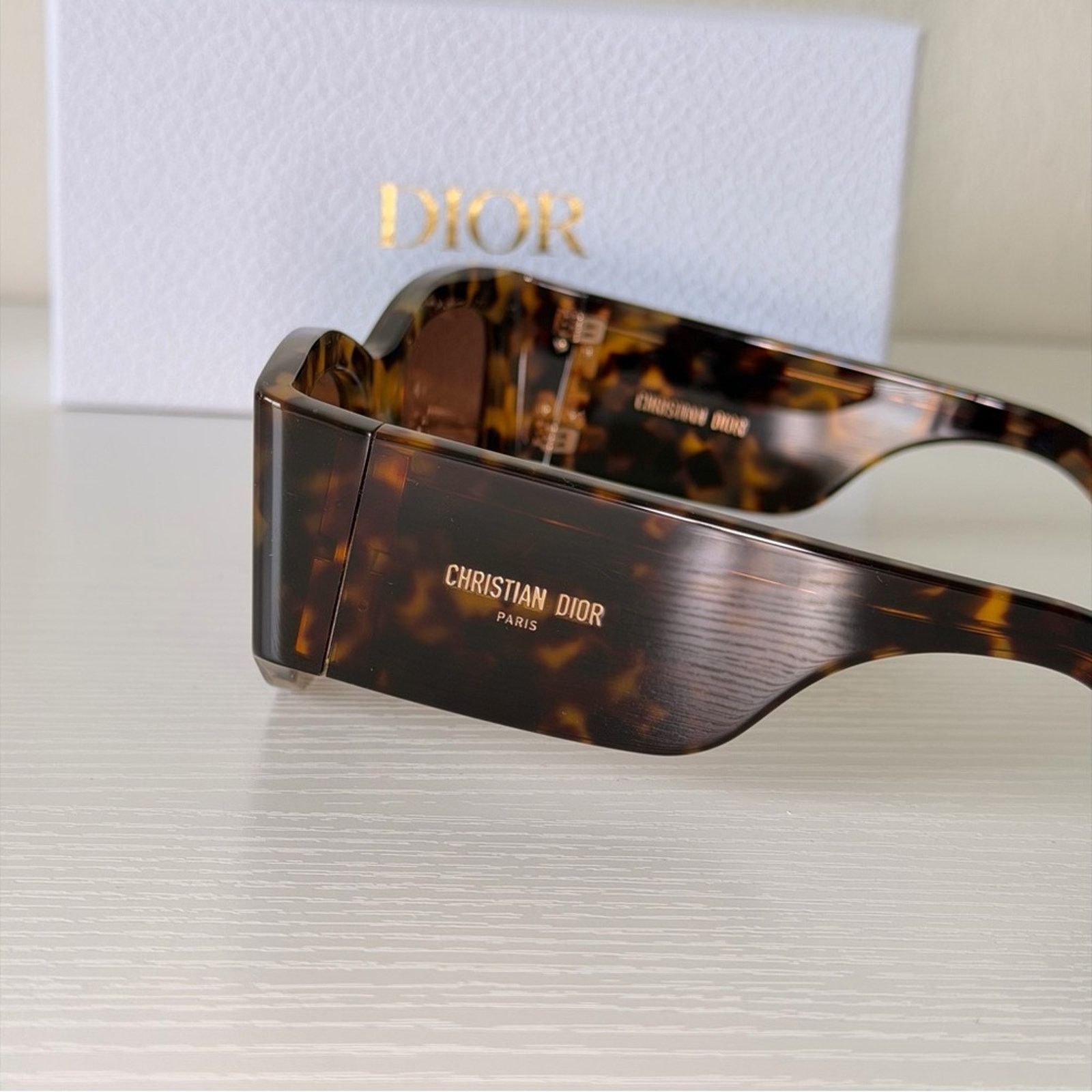 New Dior Brown Tortoise Shell Sunglasses, DiorNuit S1I 24F0  display picture 2