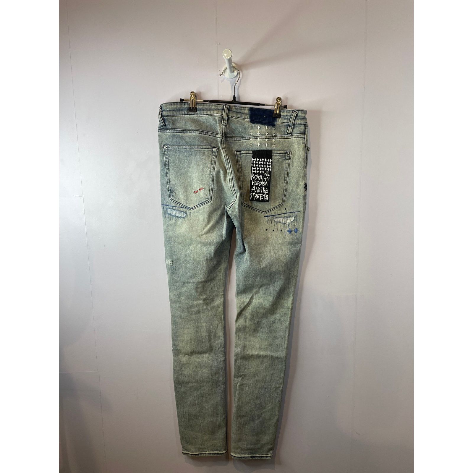 Ksubi Ksubi Jeans Light Wash Sign Of The Time Used 31 Size US 31 - 2 Thumbnail