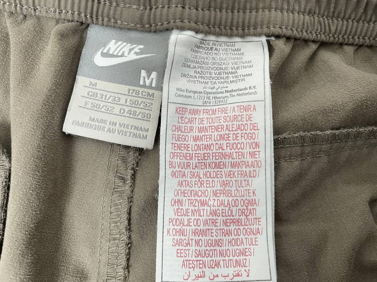 Nike 90s Rare Vintage Nike Cargo Gorpcore Pants Y2K Swoosh Size US 32 / EU 48 - 9 Thumbnail