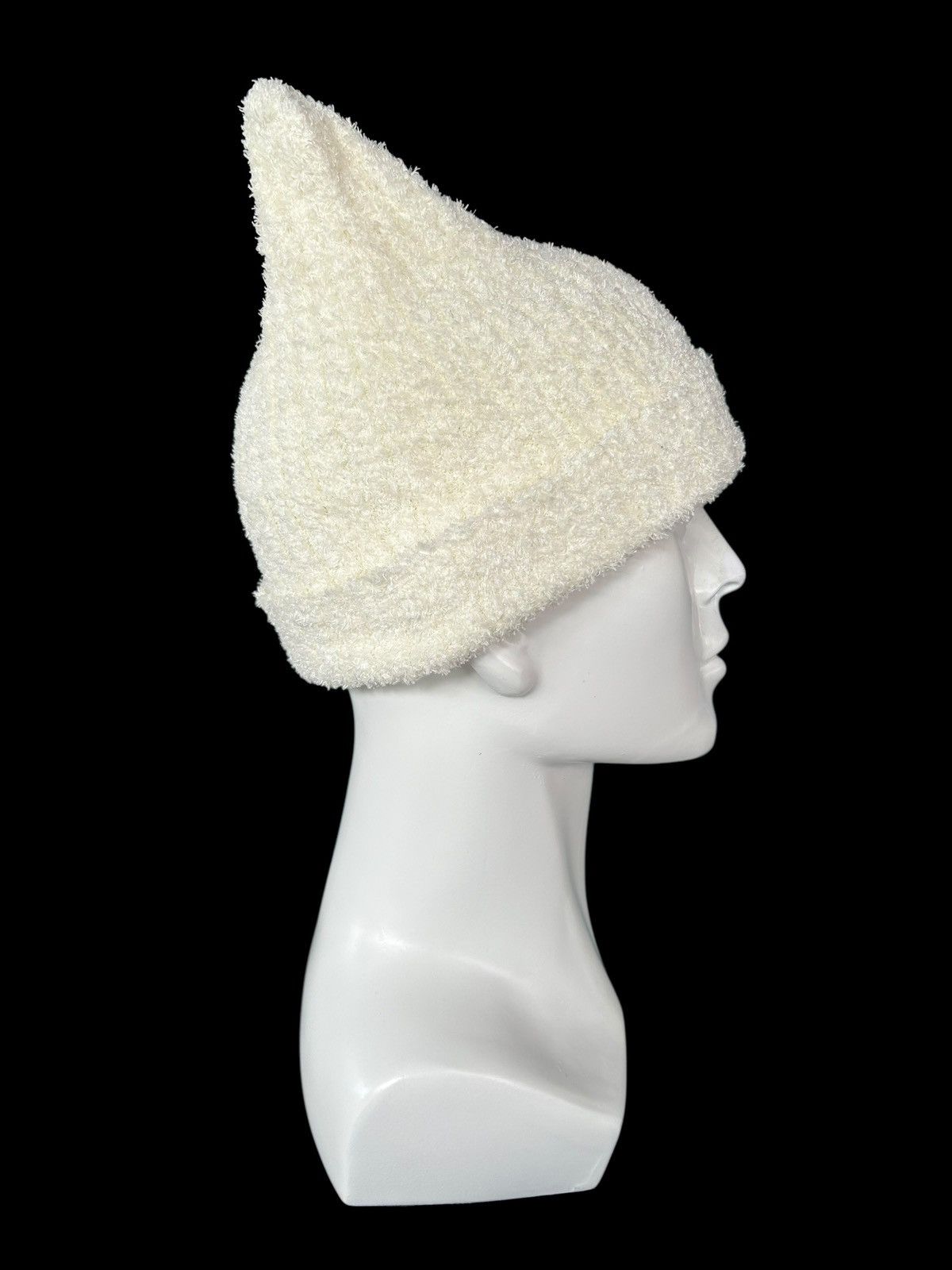 Japanese Brand × Kapital × Vintage Horn Devil Japanese Brand Prism Stone Fur Hairy Beanie Hats Size ONE SIZE - 2 Thumbnail