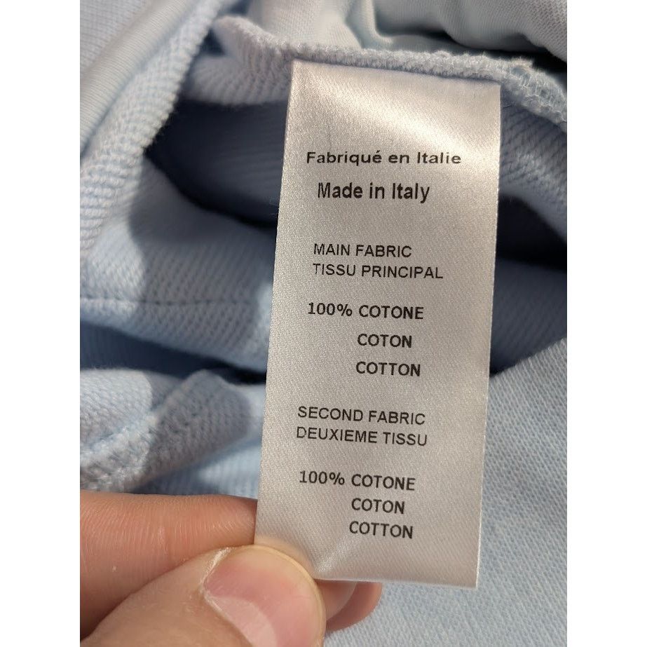 Balmain o1rshd1 B Logo Jogger Short in Baby Blue Size US 32 / EU 48 - 20 Thumbnail