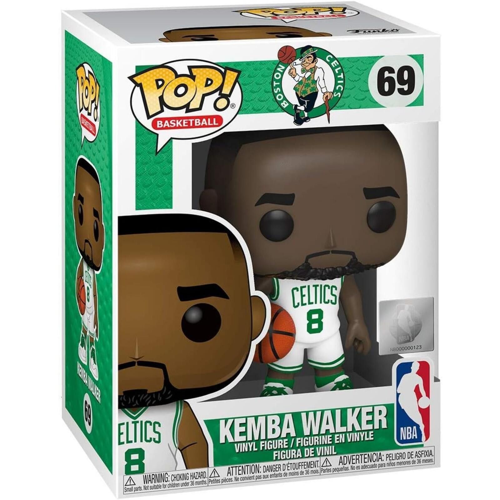 Other NBA Celtics Kemba Walker Funko Pop! #69 Size ONE SIZE - 1 Preview