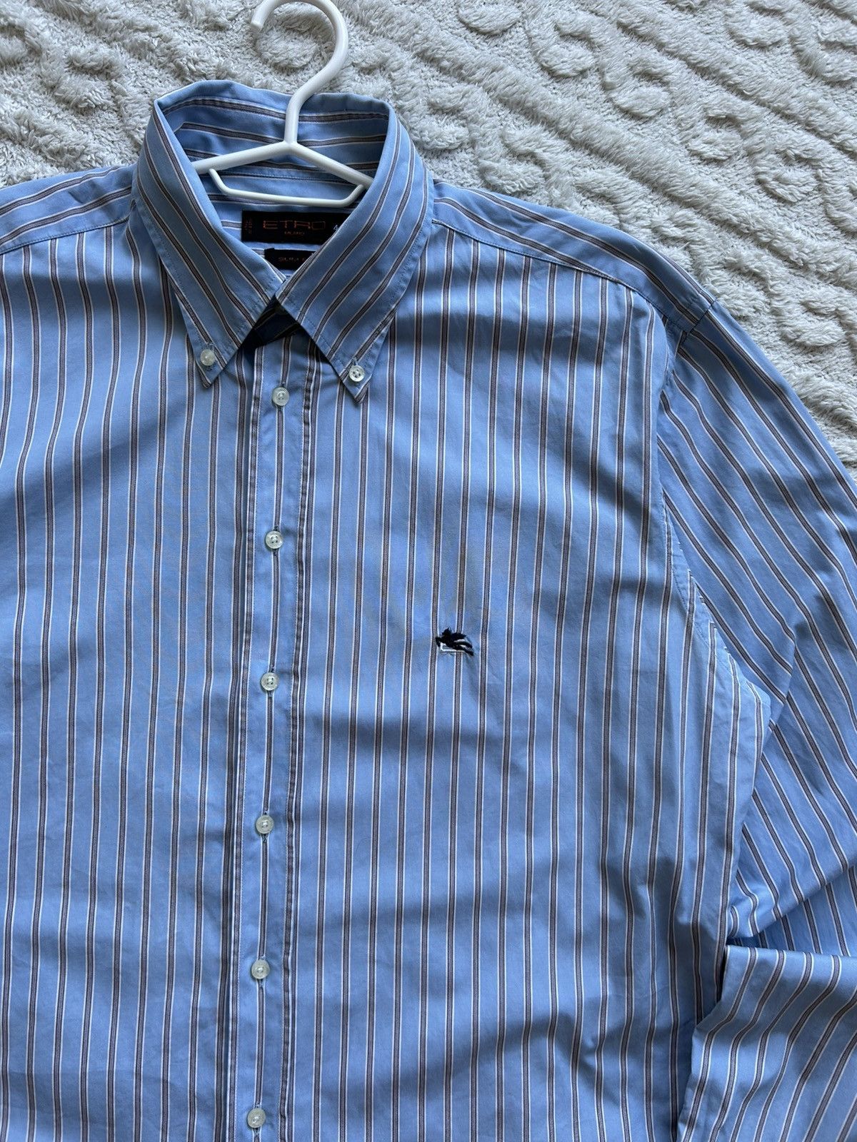 Etro Shirt Etro vintage small logo Size US S / EU 44-46 / 1 - 4 Thumbnail
