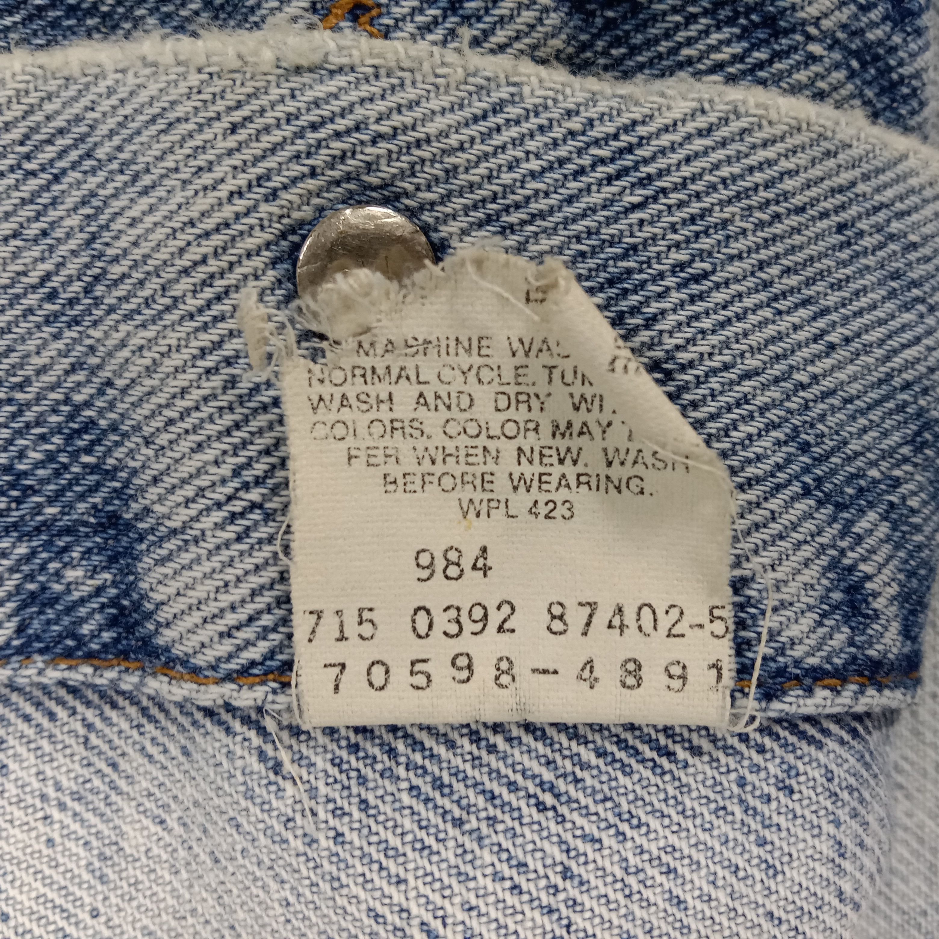 Levi's × Number (N)ine × Vintage Levi's X Number (N)ine Japan Custom Art Denim Jacket Size US L / EU 52-54 / 3 - 11 Thumbnail