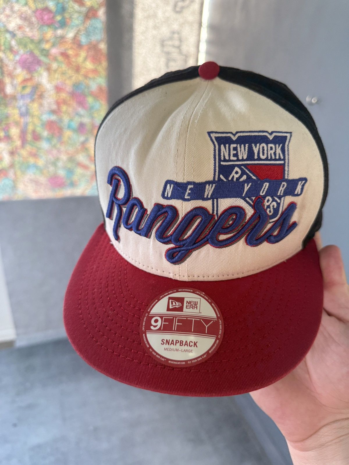 New Era New York Rangers hat Size ONE SIZE - 4 Thumbnail