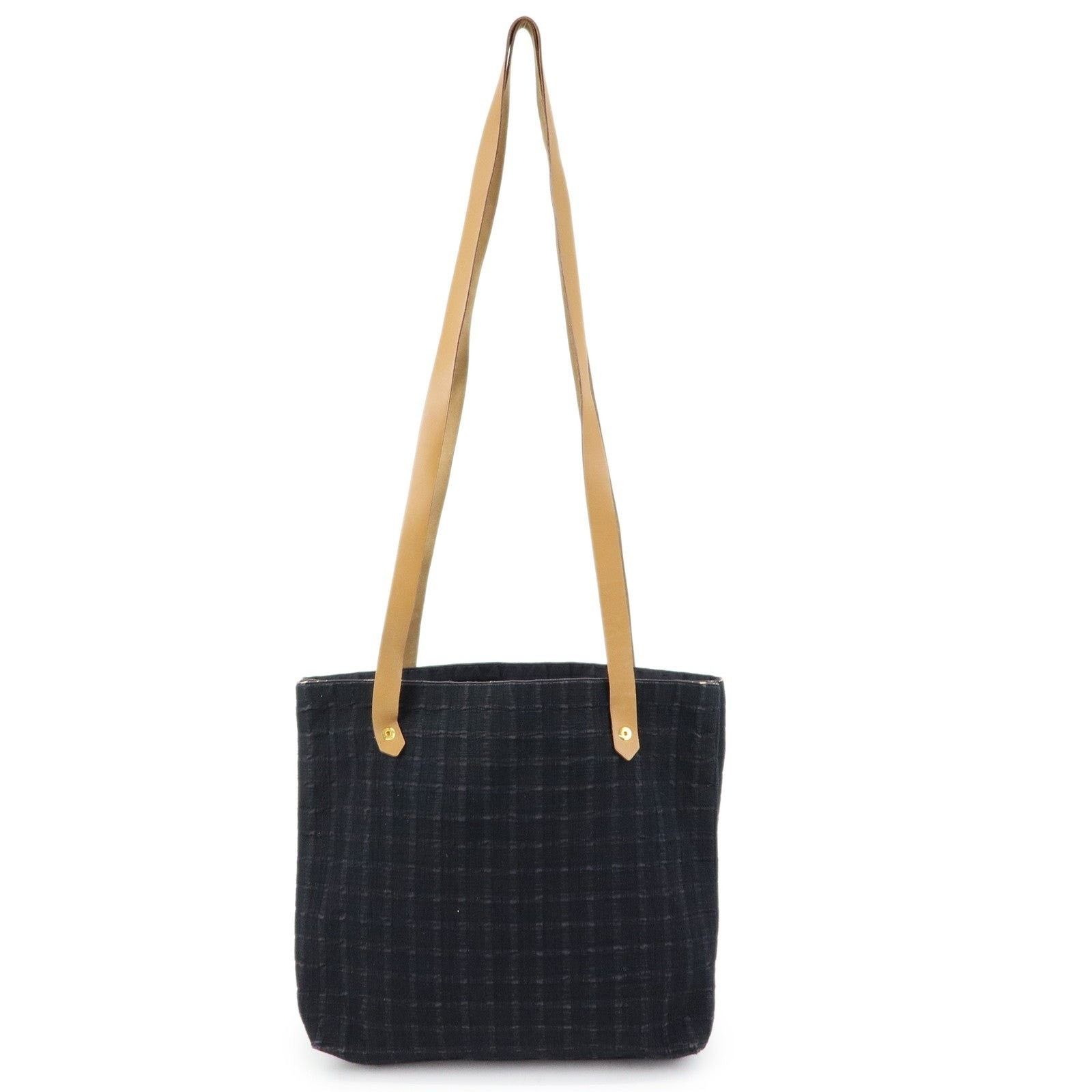 Hermes Hermes Amedaba Cabas de Poche Cotton Canvas & Leather Tote Size ONE SIZE - 1 Thumbnail