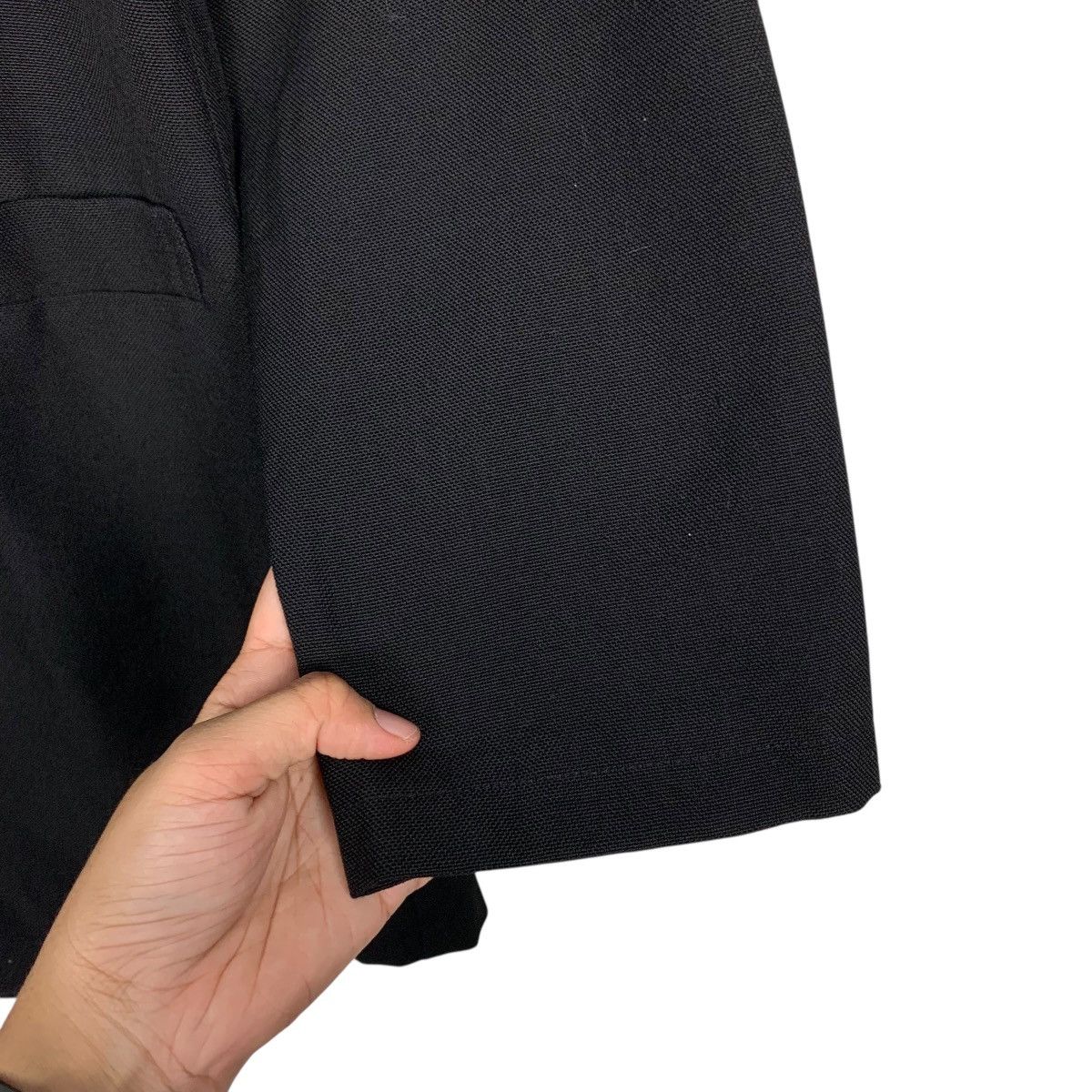 Takeo Kikuchi Takeo Kikuchi Hooded Wool Black Long Jacket Size US S / EU 44-46 / 1 - 14 Thumbnail
