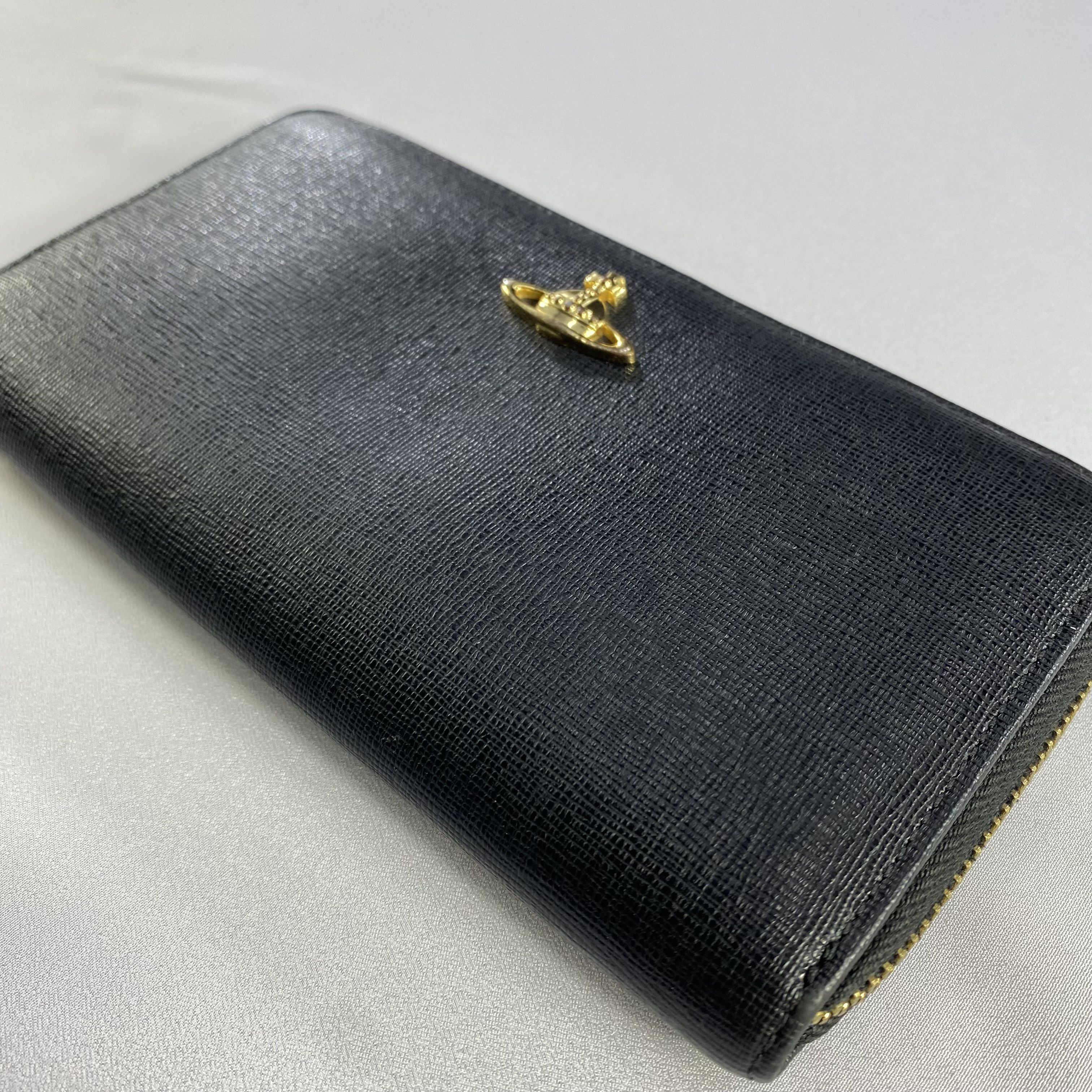 Vivienne Westwood Vivienne Westwood Wallet Orb Bifold Long Wallet Leather Size ONE SIZE - 3 Thumbnail