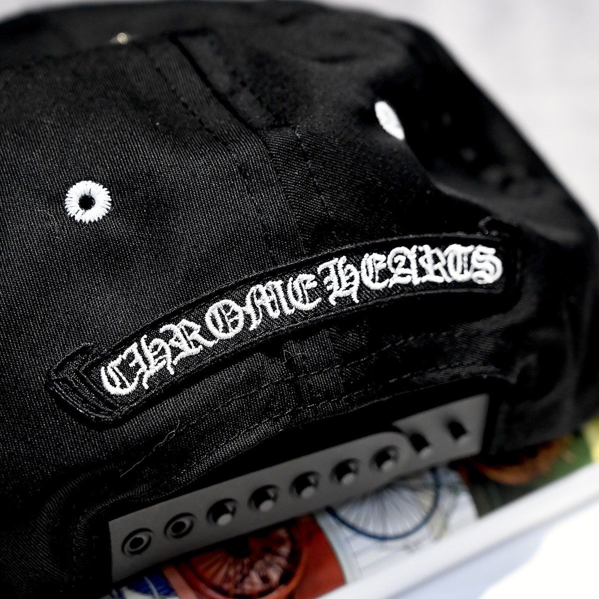 Chrome Hearts CHROME HEARTS GAS STATION ROCK TRUCKER HAT BLACK Size ONE SIZE - 5 Thumbnail