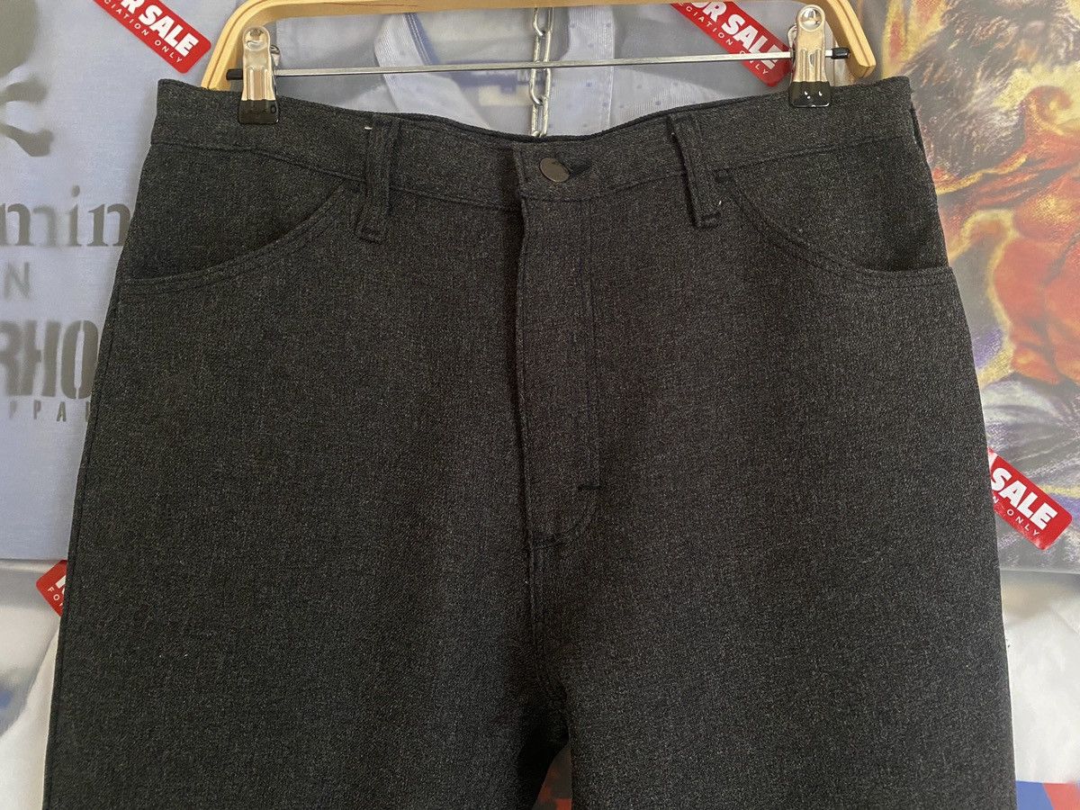 Wrangler Wrangler Charcoal Grey Boot Cut Sta Prest Size US 33 - 5 Thumbnail